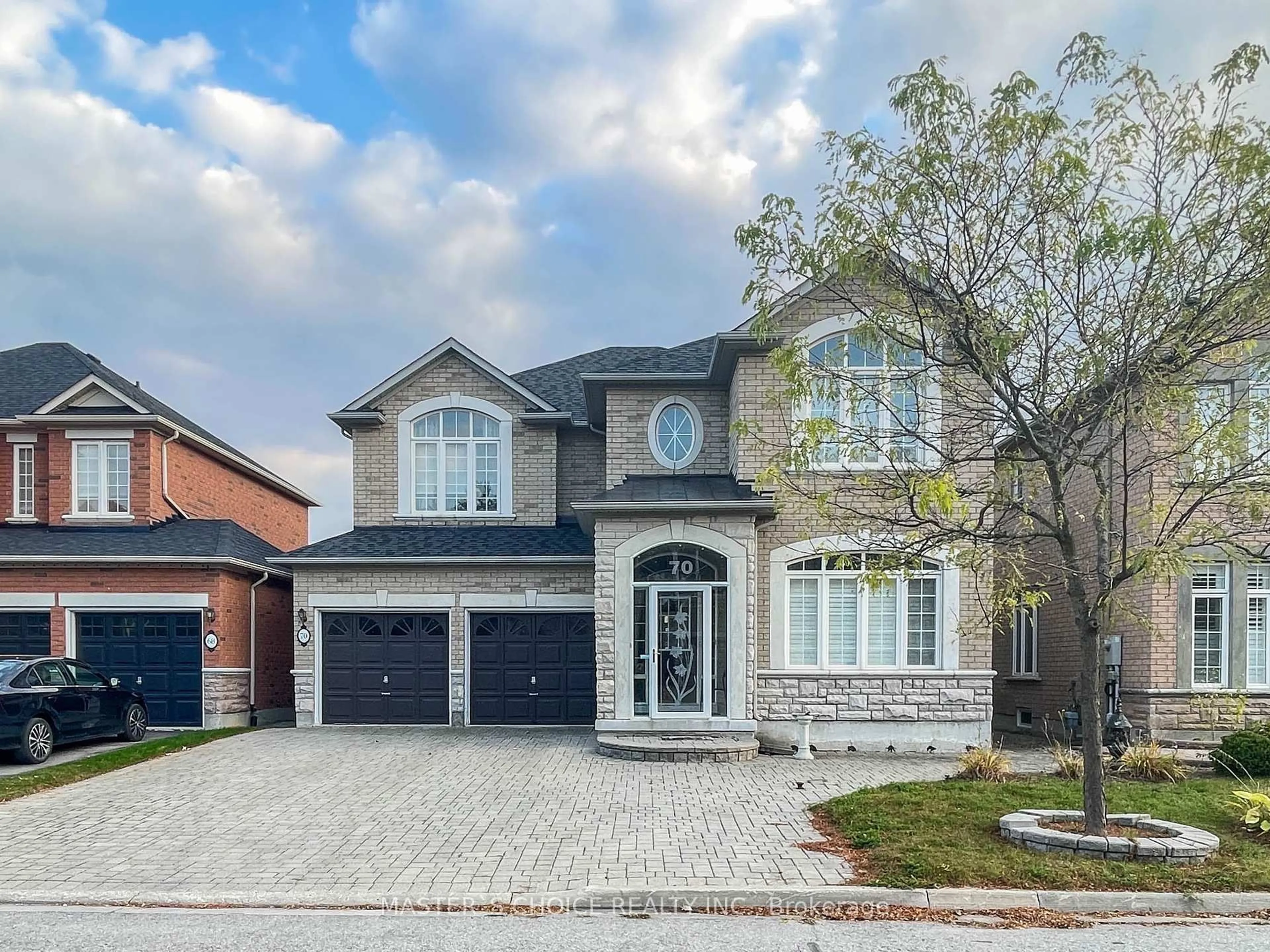 Home with brick exterior material, street for 70 Brass Dr, Richmond Hill Ontario L4E 4T5