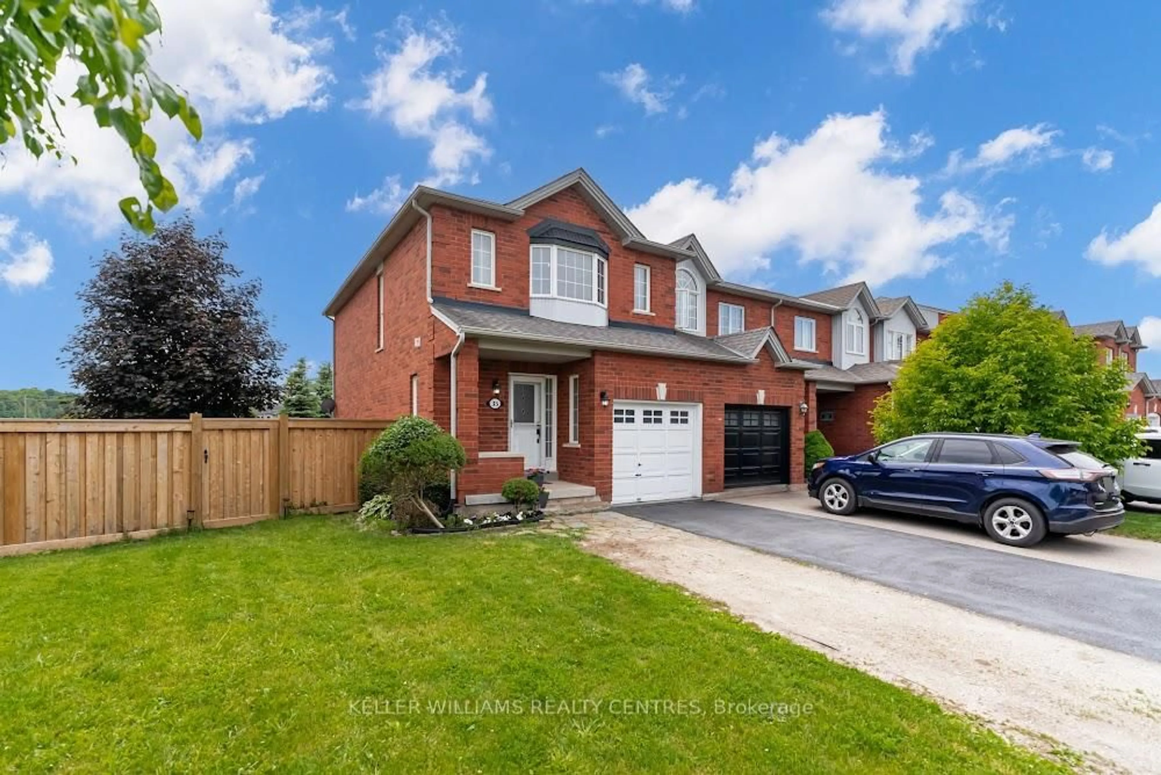 Home with brick exterior material, street for 35 Smith St, New Tecumseth Ontario L9R 1Z9