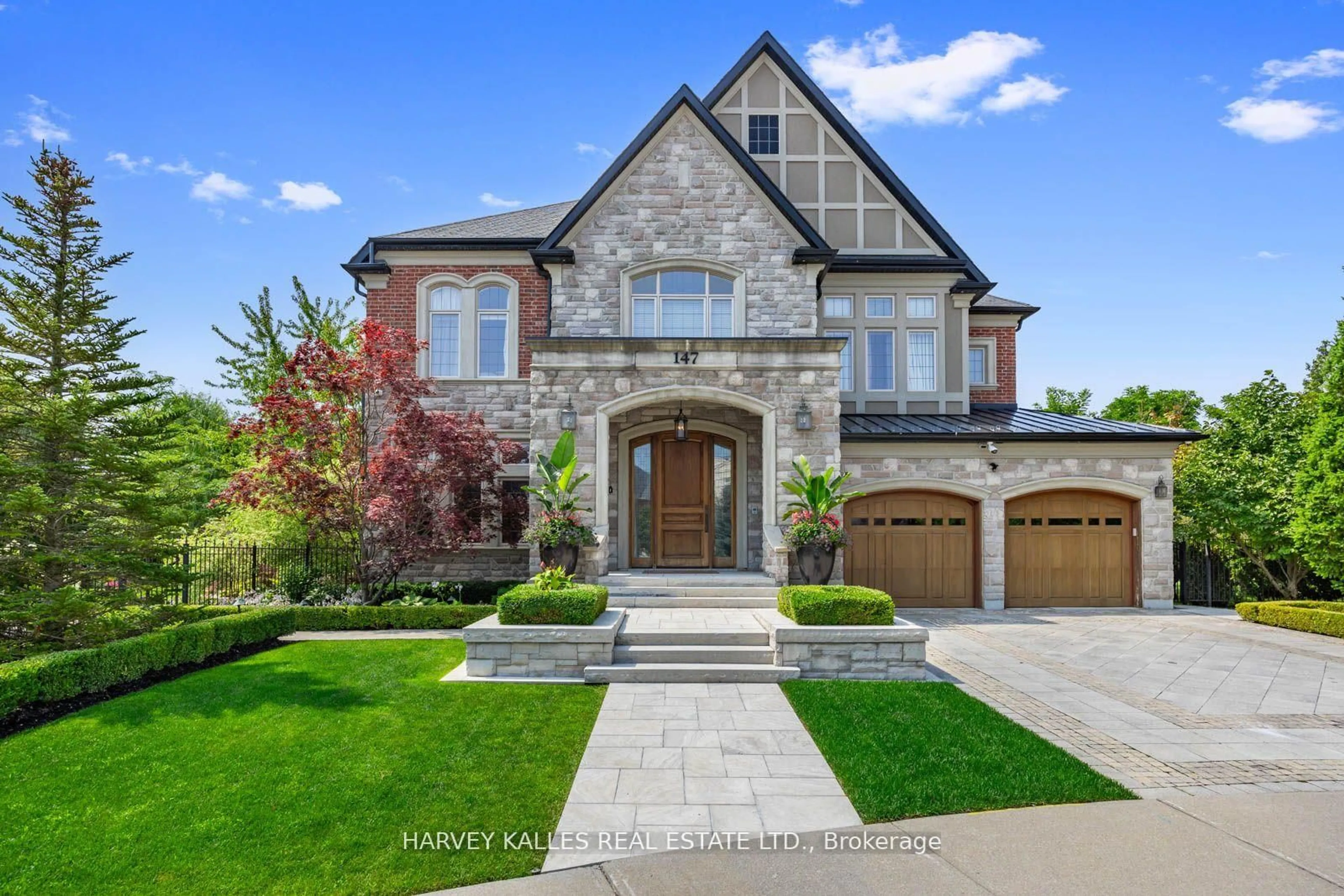 Home with brick exterior material, street for 147 Cooks Mill Cres, Vaughan Ontario L6A 0L1