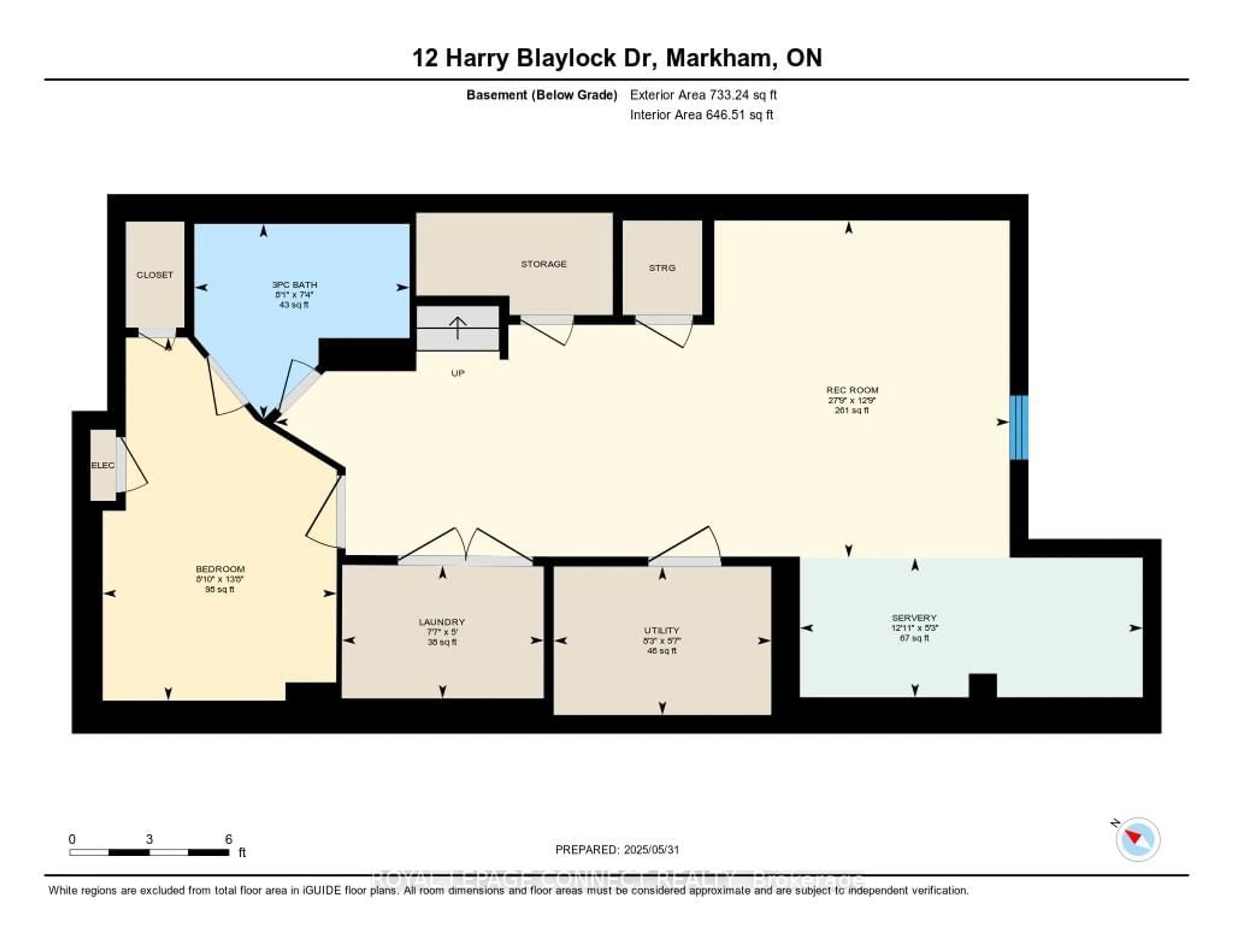 Floor plan for 12 Harry Blaylock Dr, Markham Ontario L6E 1W7