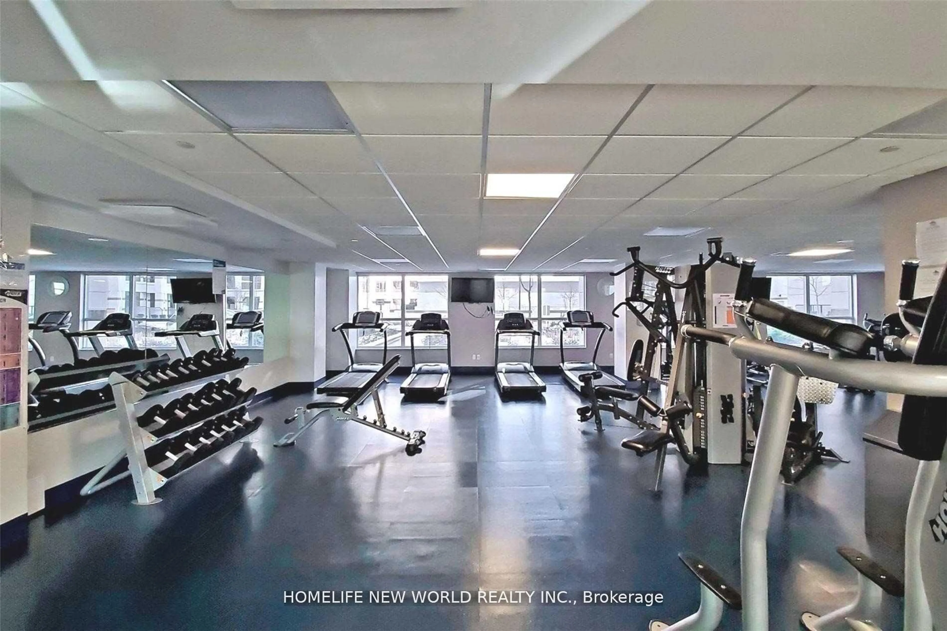 Gym or fitness room for 33 Clegg Rd #307, Markham Ontario L6G 0G6