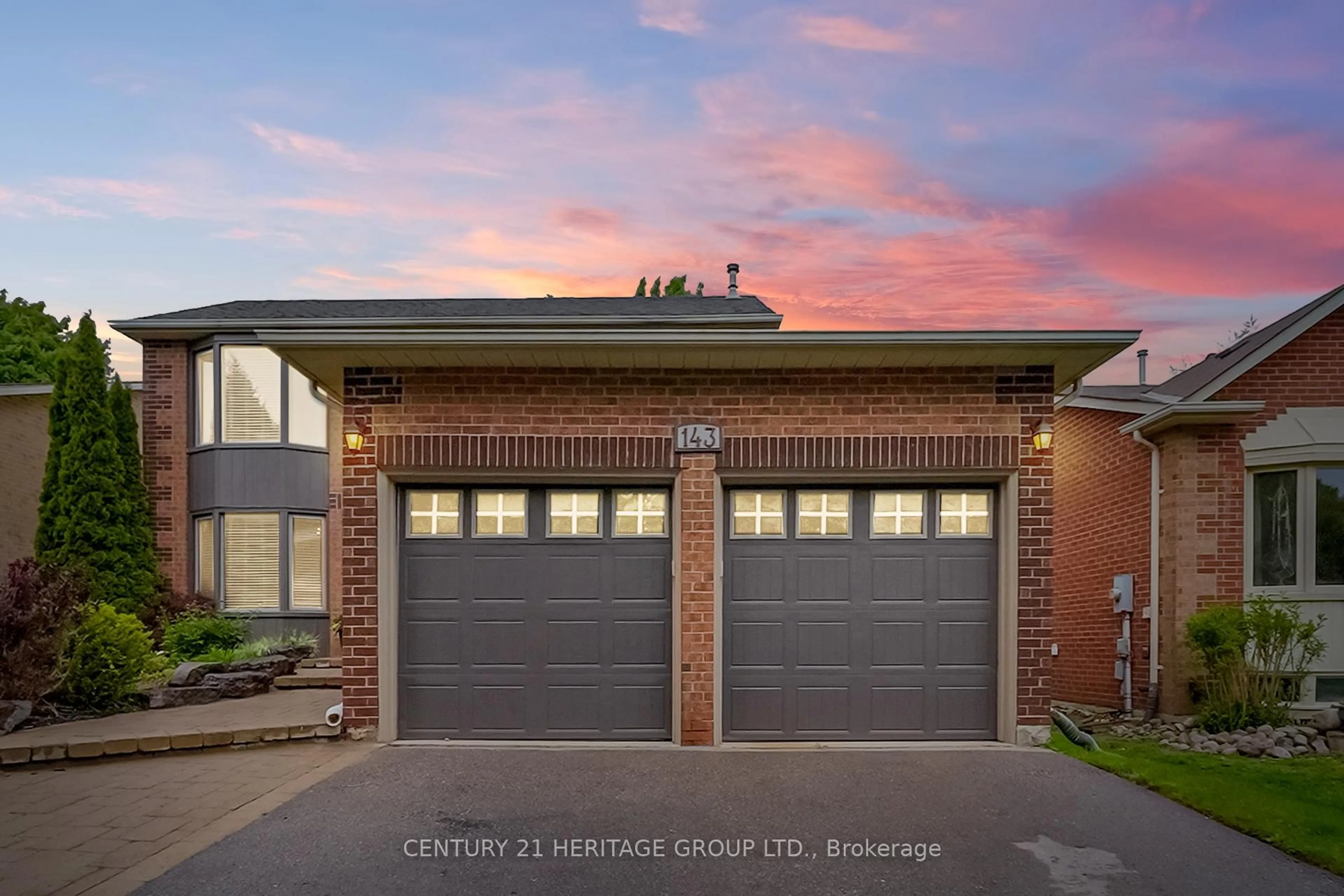 Home with brick exterior material, street for 143 John Bowser Cres, Newmarket Ontario L3Y 7N4