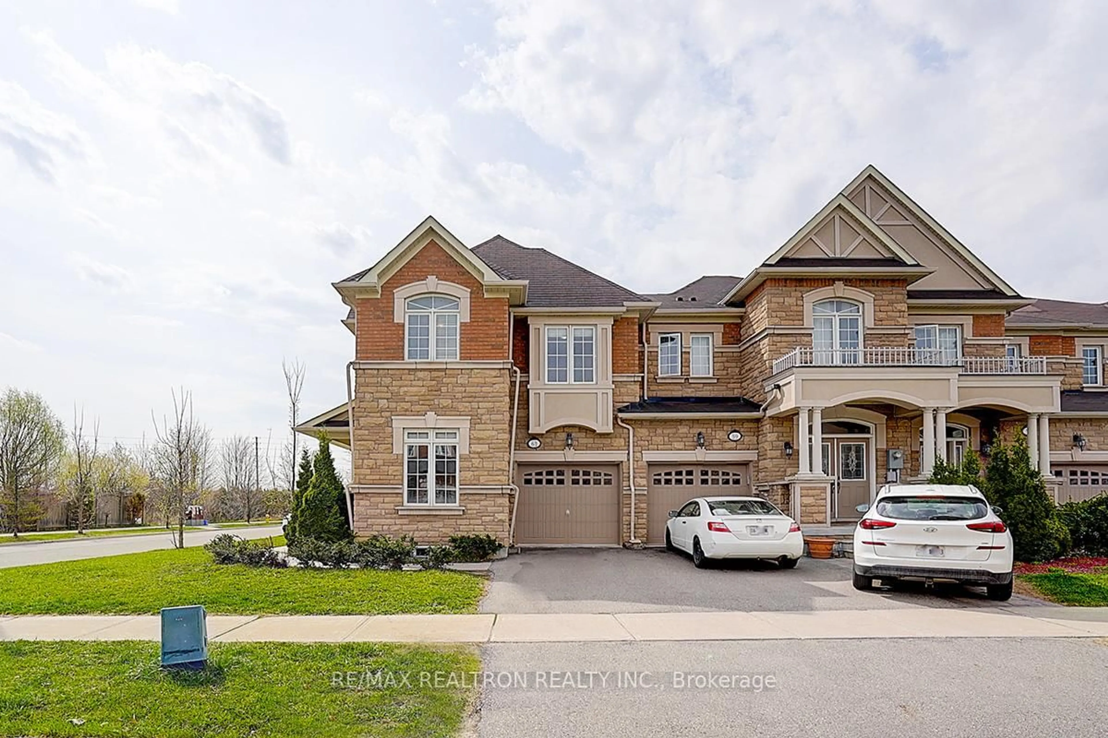 Home with brick exterior material, street for 61 Warbler Ave, Vaughan Ontario L6A 0X7