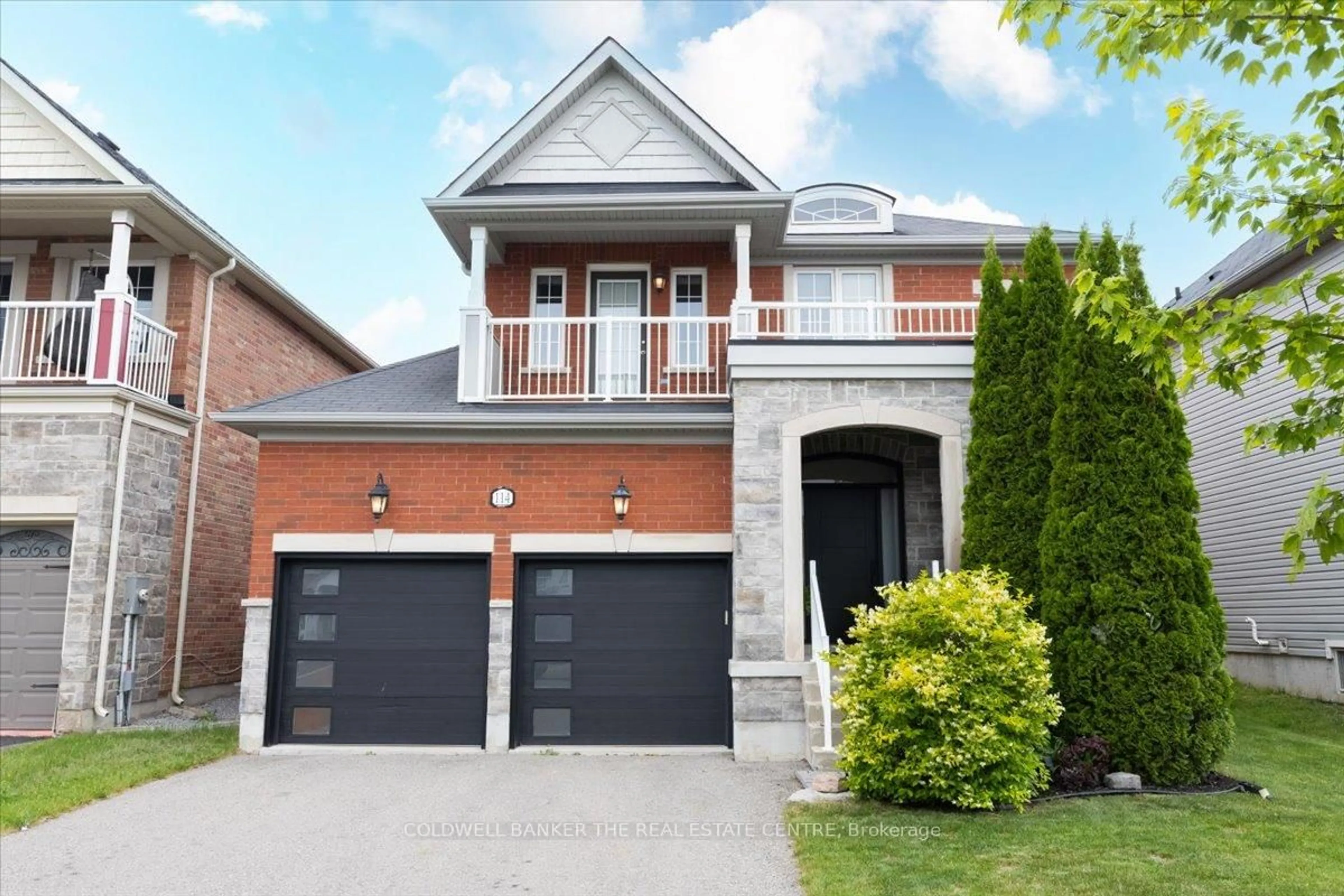 Home with brick exterior material, street for 114 Laurendale Ave, Georgina Ontario L4P 0C4