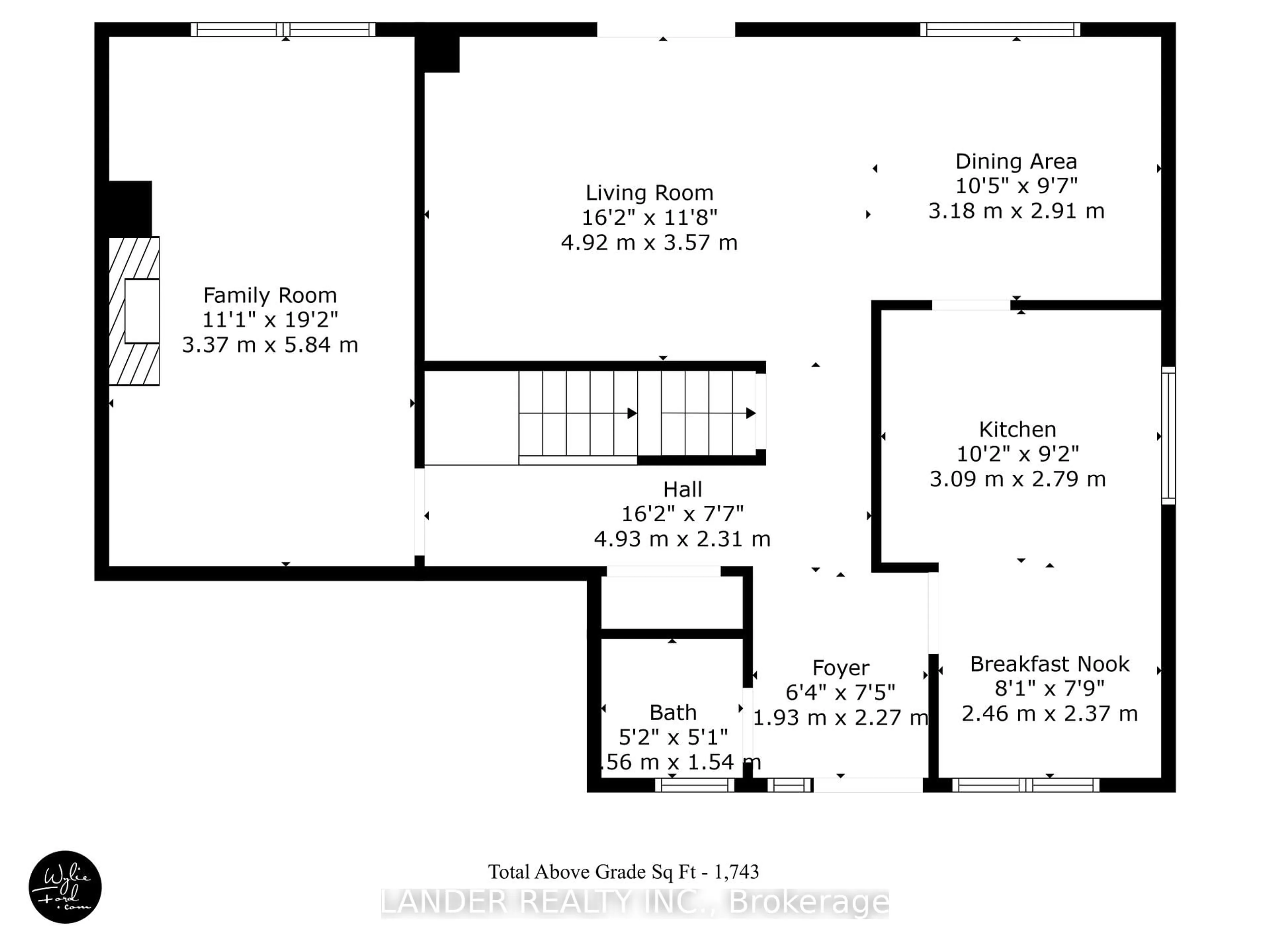 Floor plan for 72 London Rd, Newmarket Ontario L3Y 6A4