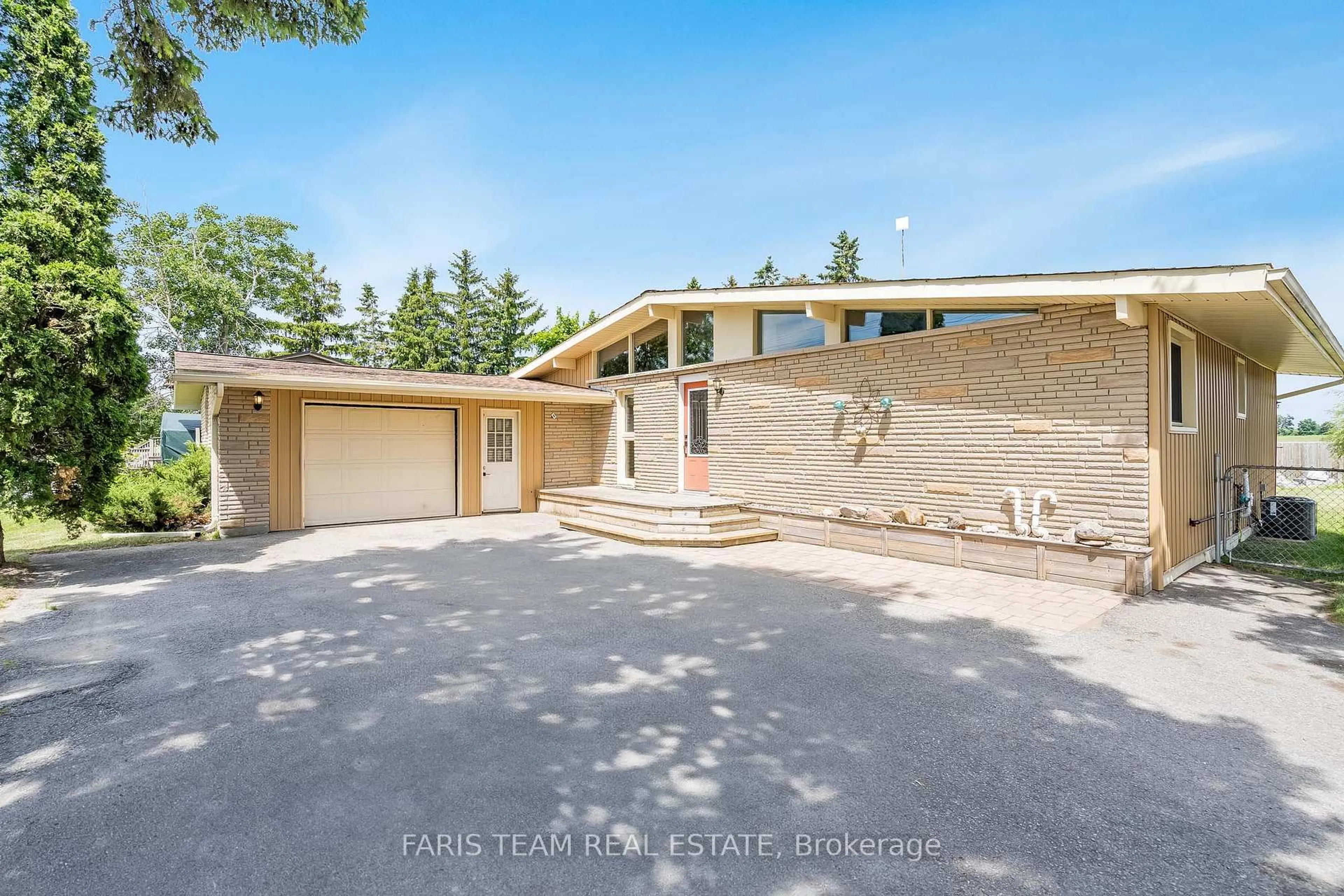 Home with brick exterior material, street for 7466 11th Line, Essa Ontario L9J 0A4