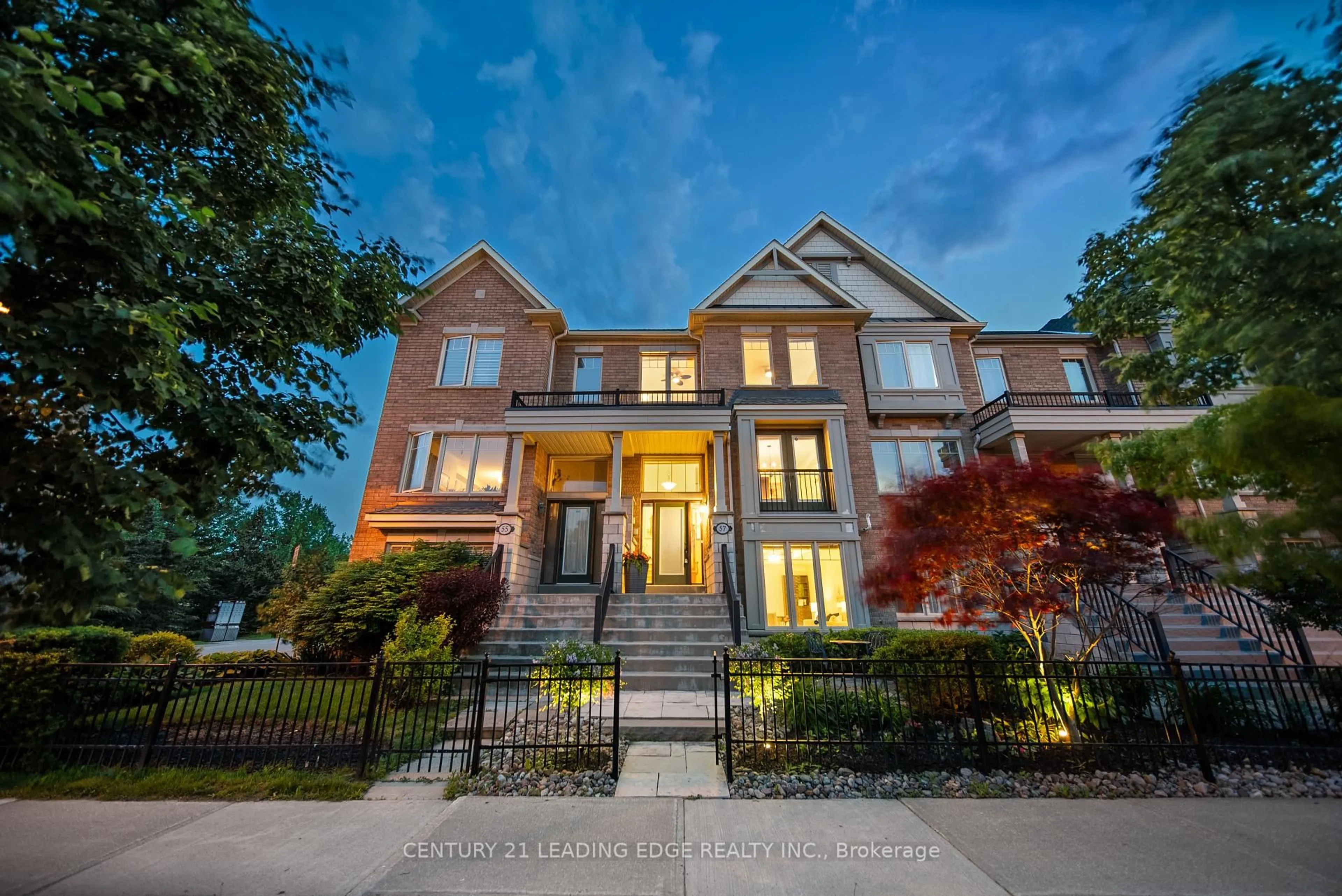 Home with brick exterior material, street for 57 Baker Hill Blvd, Whitchurch-Stouffville Ontario L4A 0T8