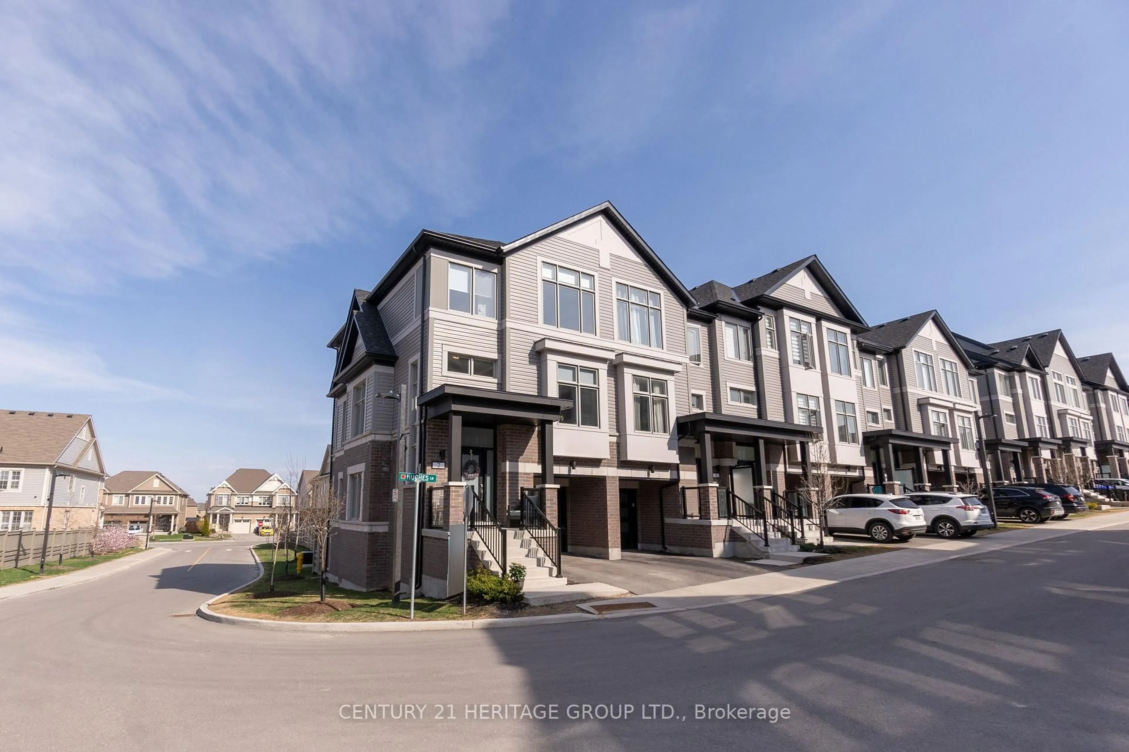 A pic from outside/outdoor area/front of a property/back of a property/a pic from drone, street for 2 Hughes Lane, New Tecumseth Ontario L0G 1W0