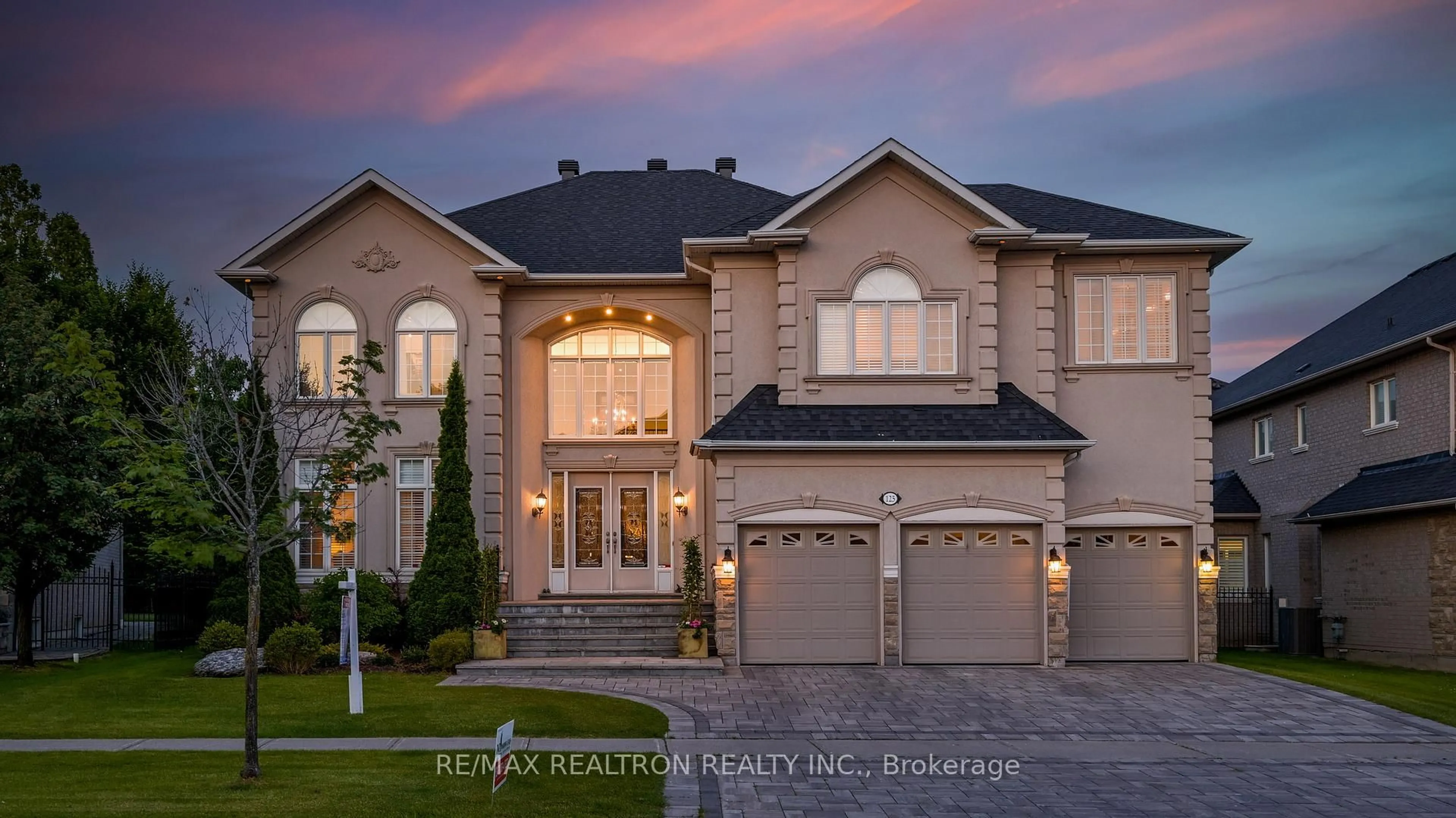 Home with brick exterior material, street for 125 Boake Tr, Richmond Hill Ontario L4B 4B7
