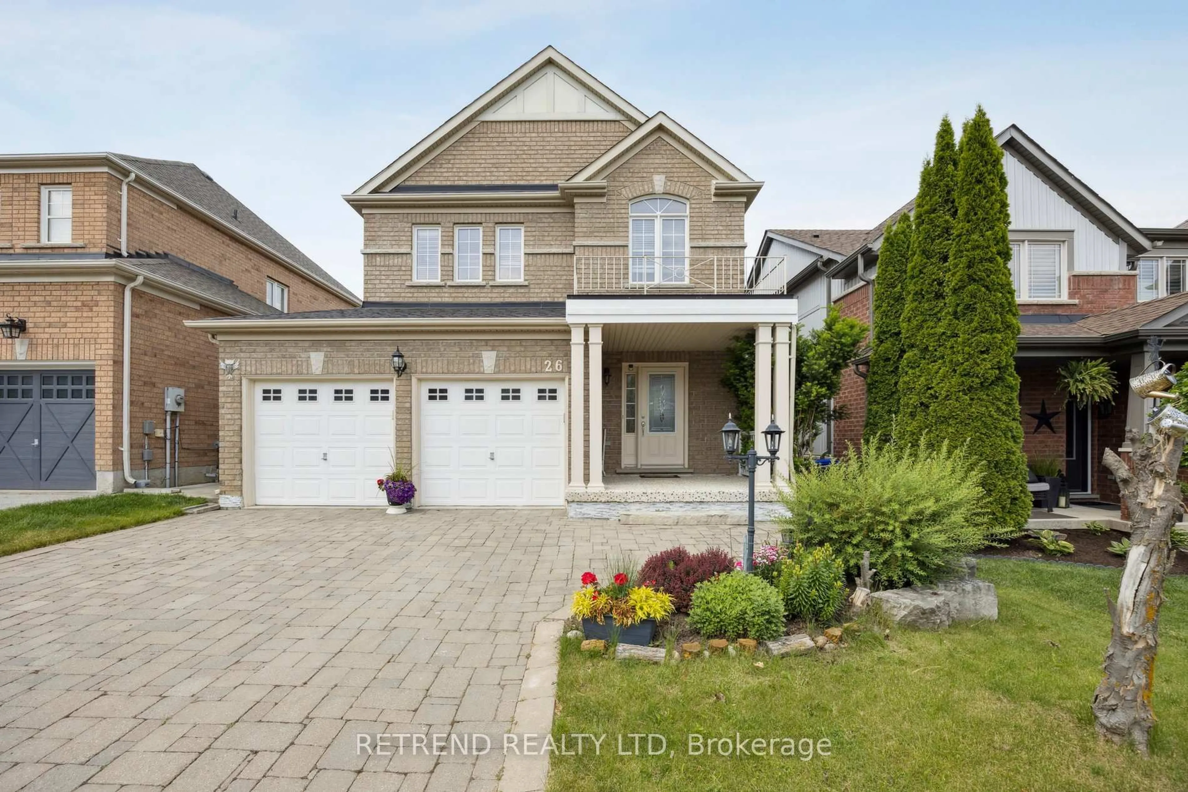 Home with brick exterior material, street for 26 Booth St, Bradford West Gwillimbury Ontario L3Z 0A3