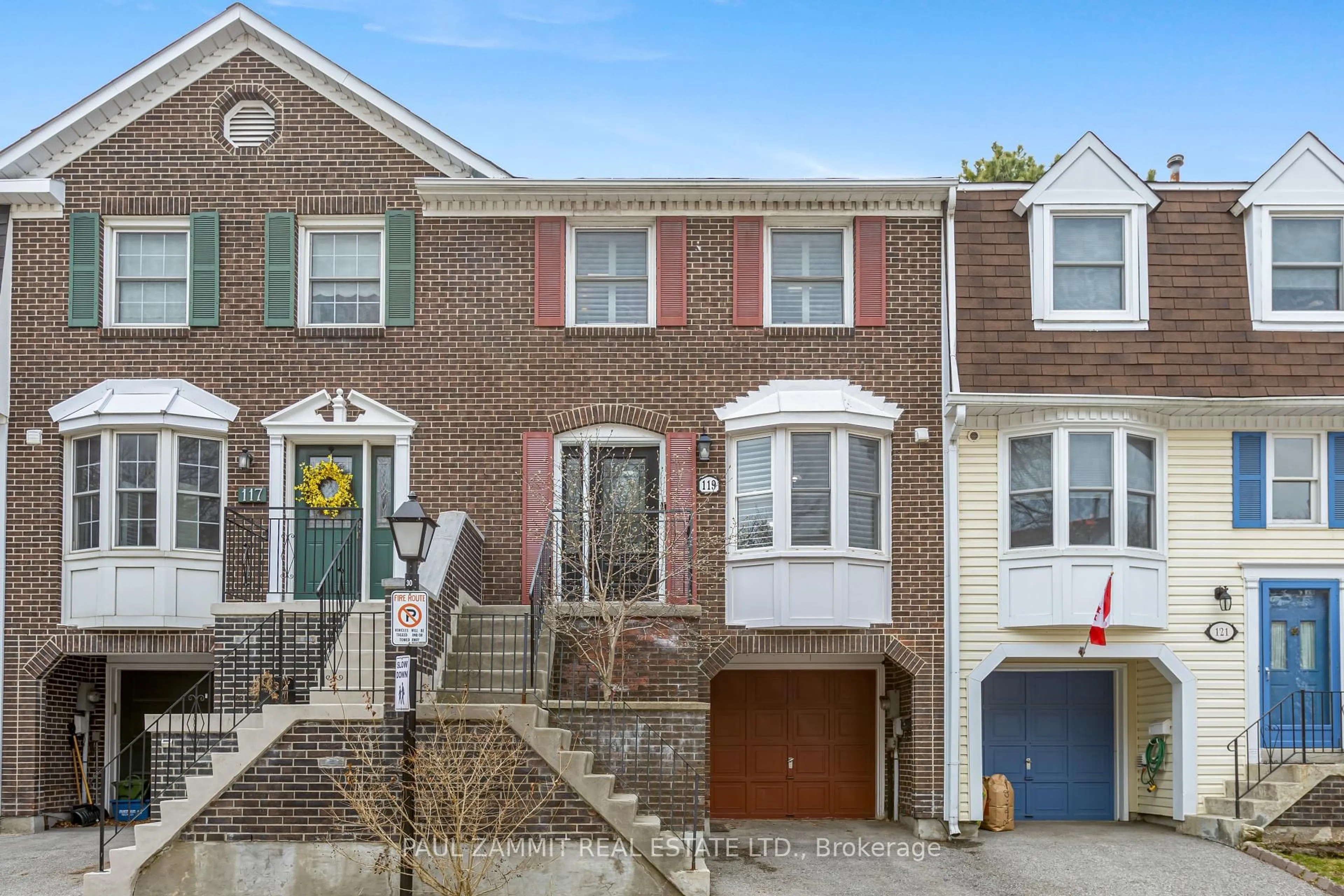 Home with brick exterior material, street for 119 Confederation Way, Markham Ontario L3T 5R4