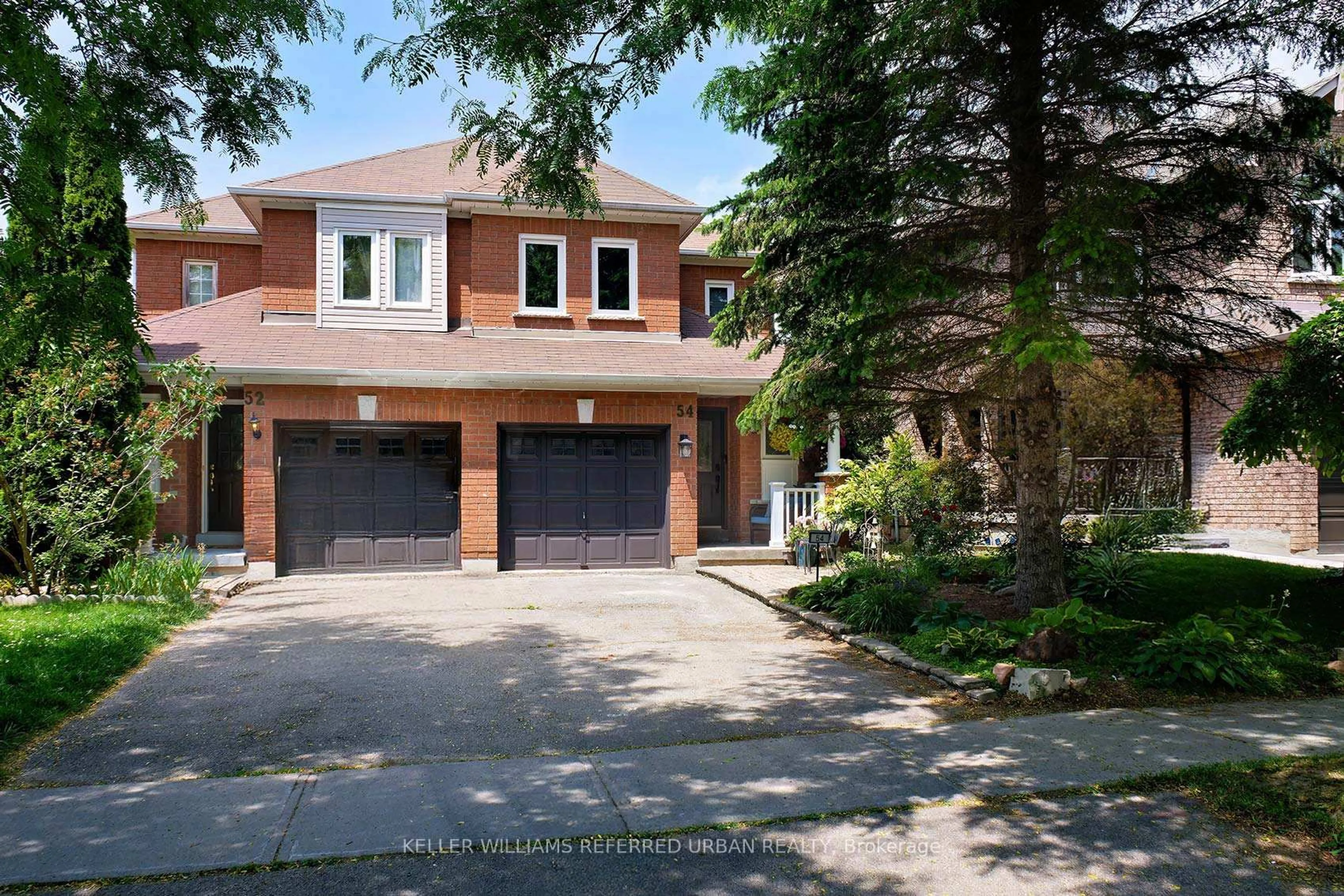 Home with brick exterior material, street for 54 Mugford Rd, Aurora Ontario L4G 7H5