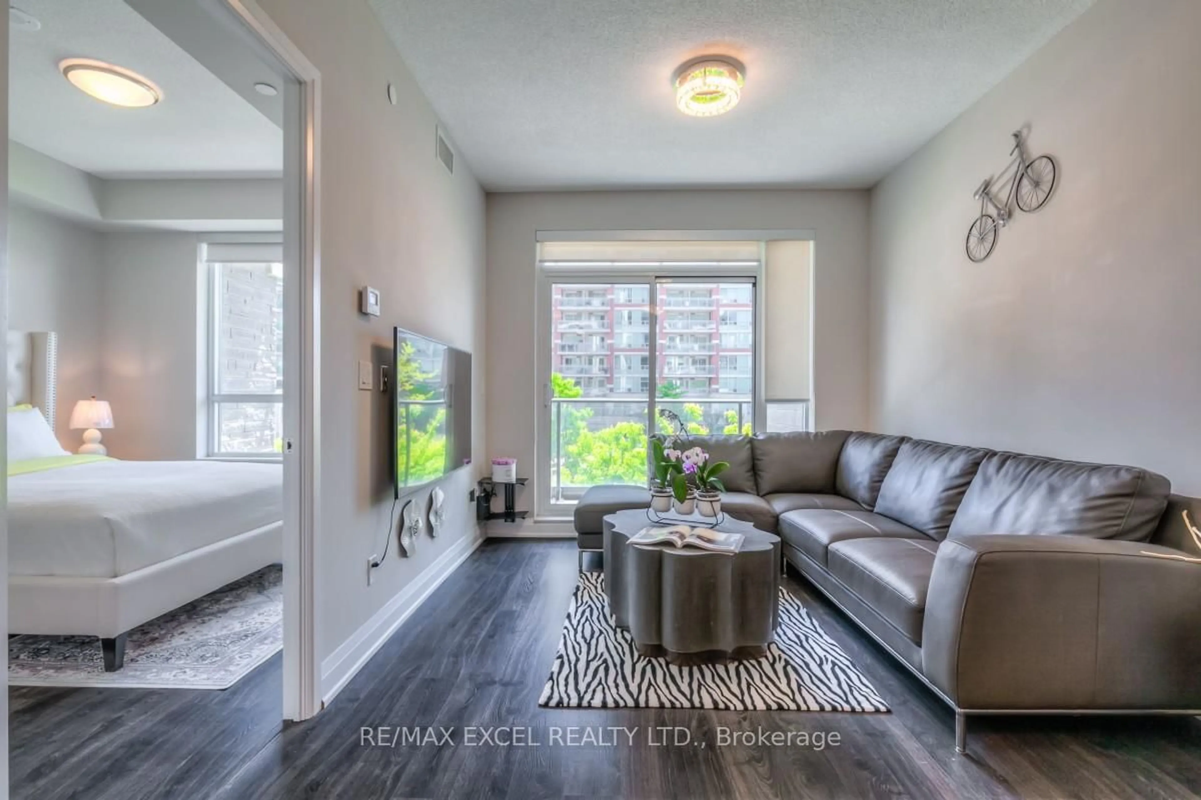 Living room with furniture, unknown for 396 Highway 7 #208, Richmond Hill Ontario L4B 0G7