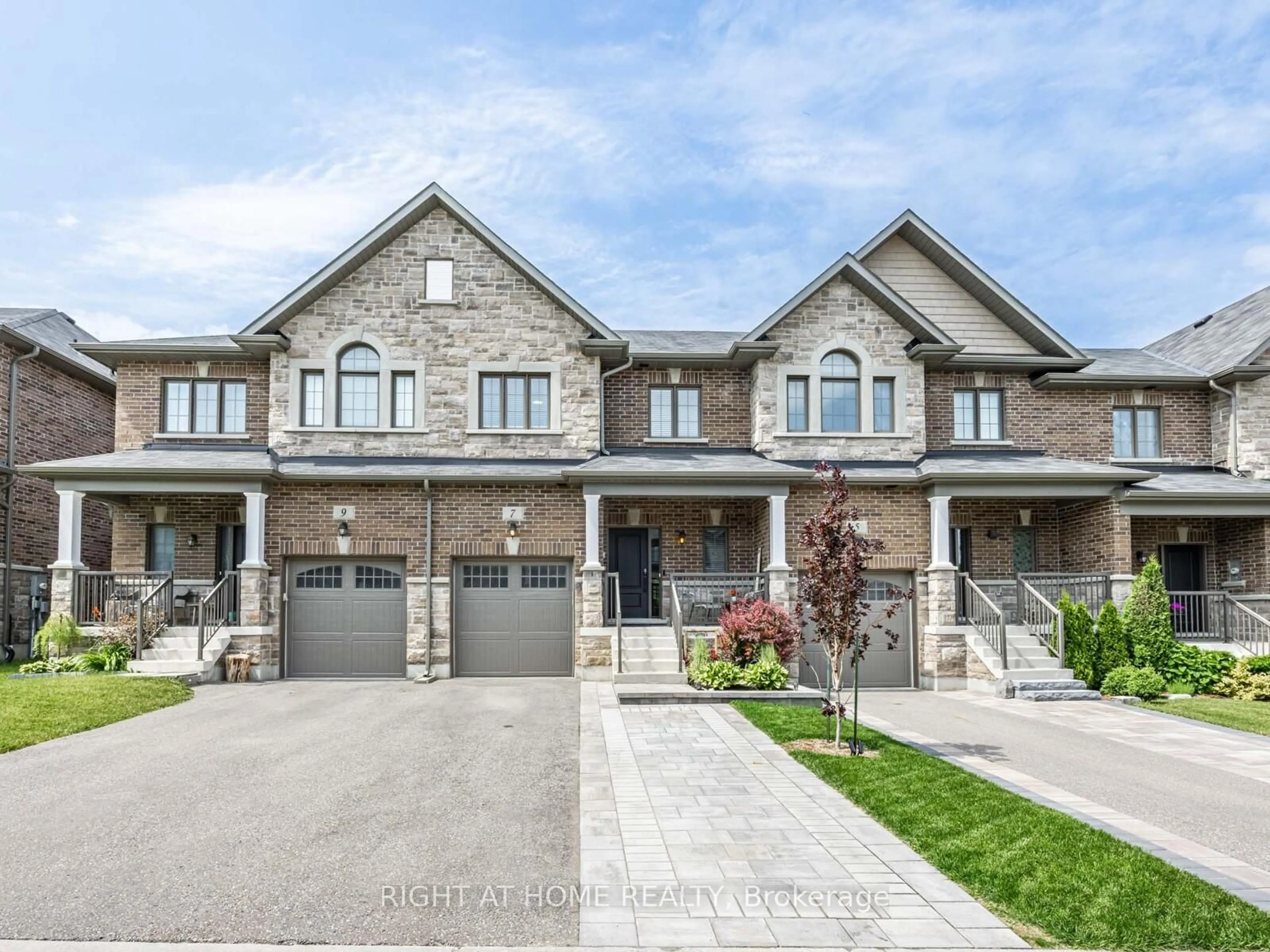 Home with brick exterior material, street for 7 Harry Thornton Lane, Uxbridge Ontario L9P 0E9