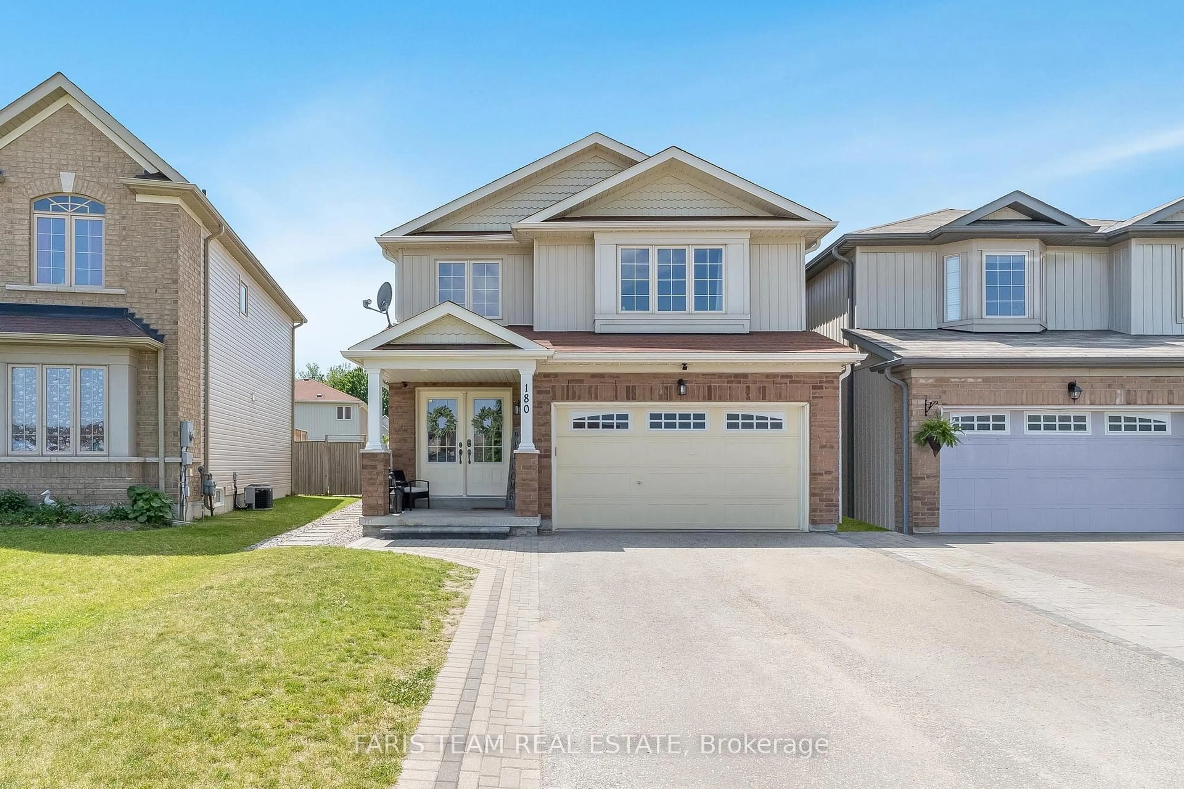 Home with brick exterior material, street for 180 Maplewood Dr, Essa Ontario L3W 0G1