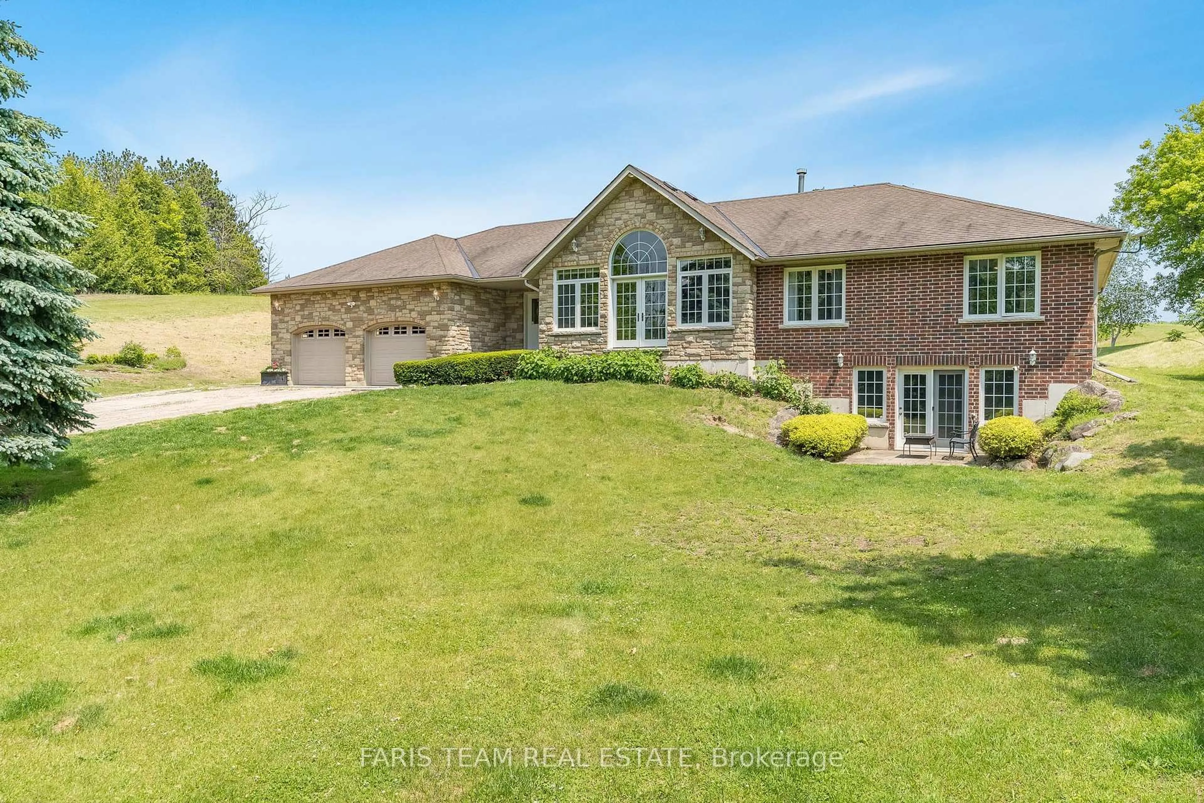 A pic from outside/outdoor area/front of a property/back of a property/a pic from drone, water/lake/river/ocean view for 9229 25 Sideroad Adjala, Adjala-Tosorontio Ontario L9R 1V1