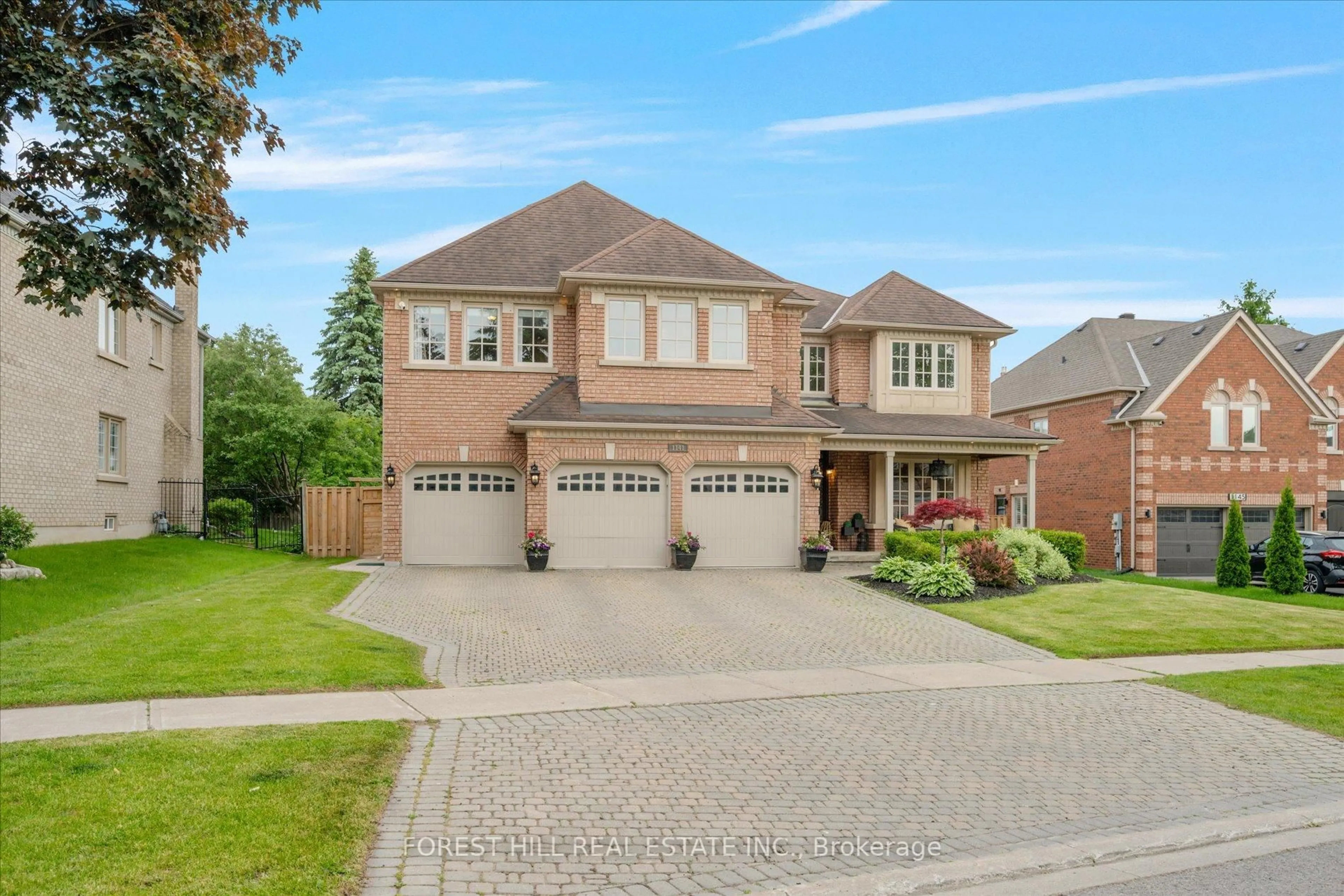 Home with brick exterior material, street for 1141 Secretariate Rd, Newmarket Ontario L3X 1M4