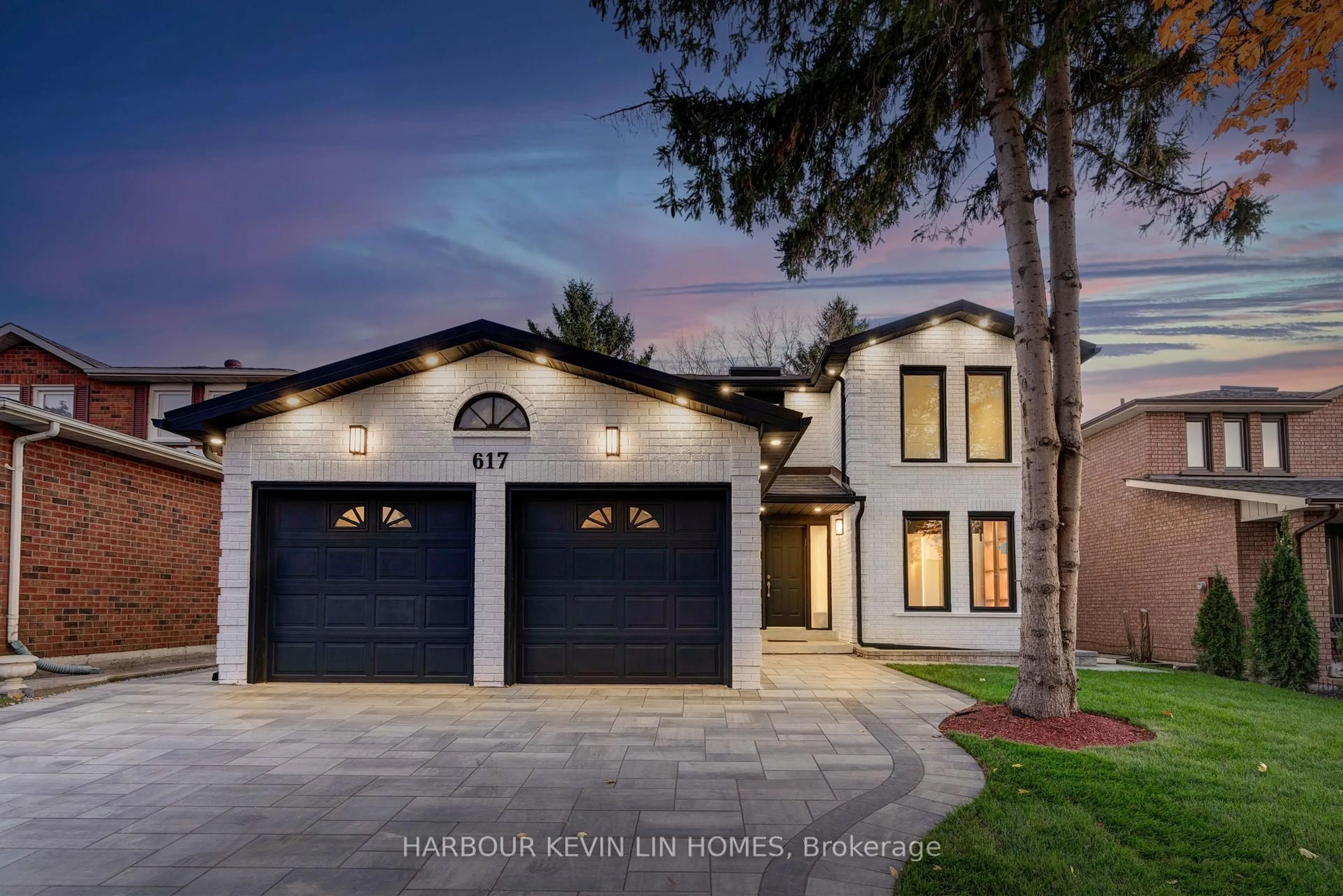 Home with brick exterior material, street for 617 Chancellor Dr, Vaughan Ontario L4L 4A9