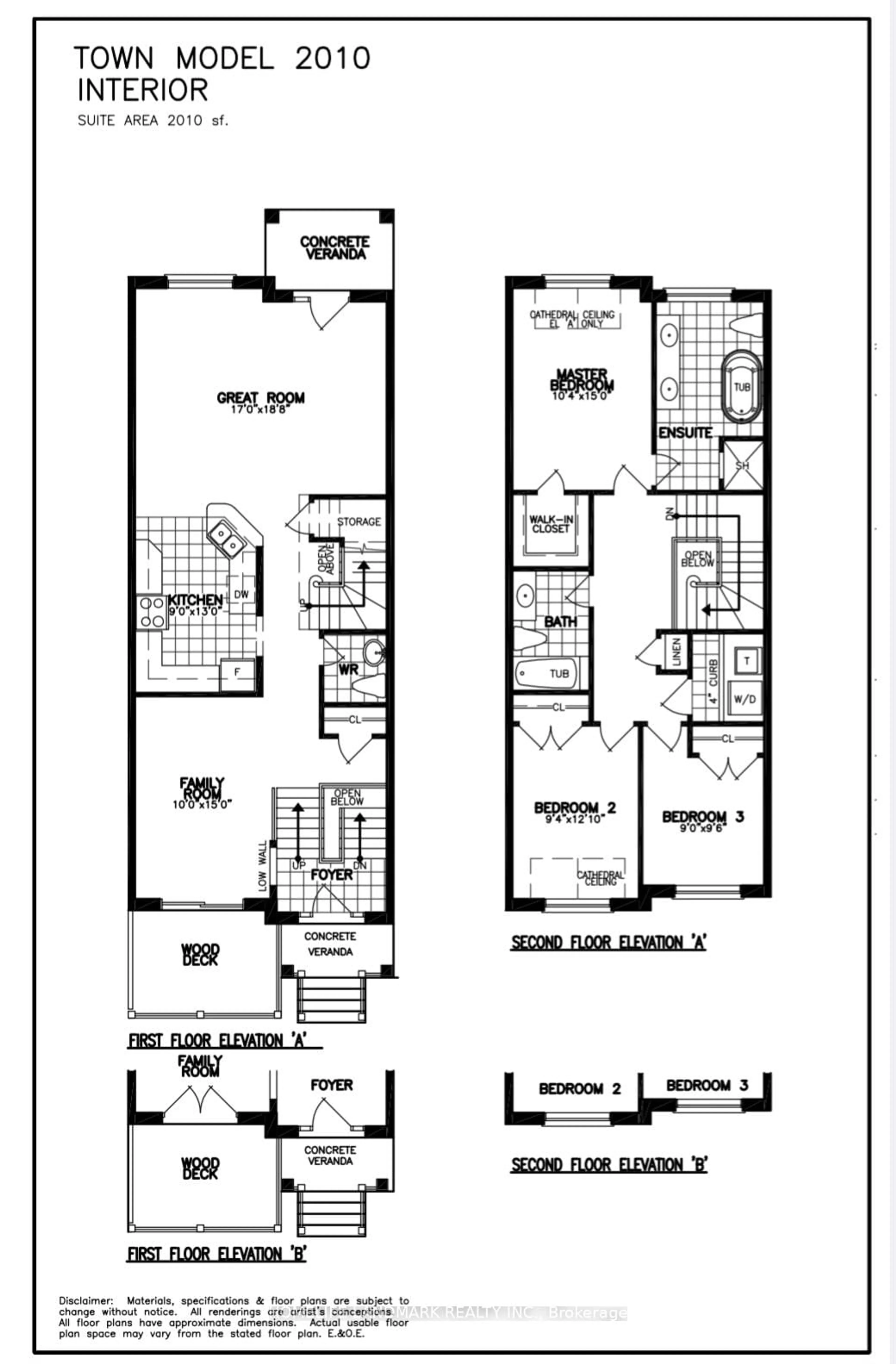 Floor plan for 171 Seguin St, Richmond Hill Ontario L4E 1N3