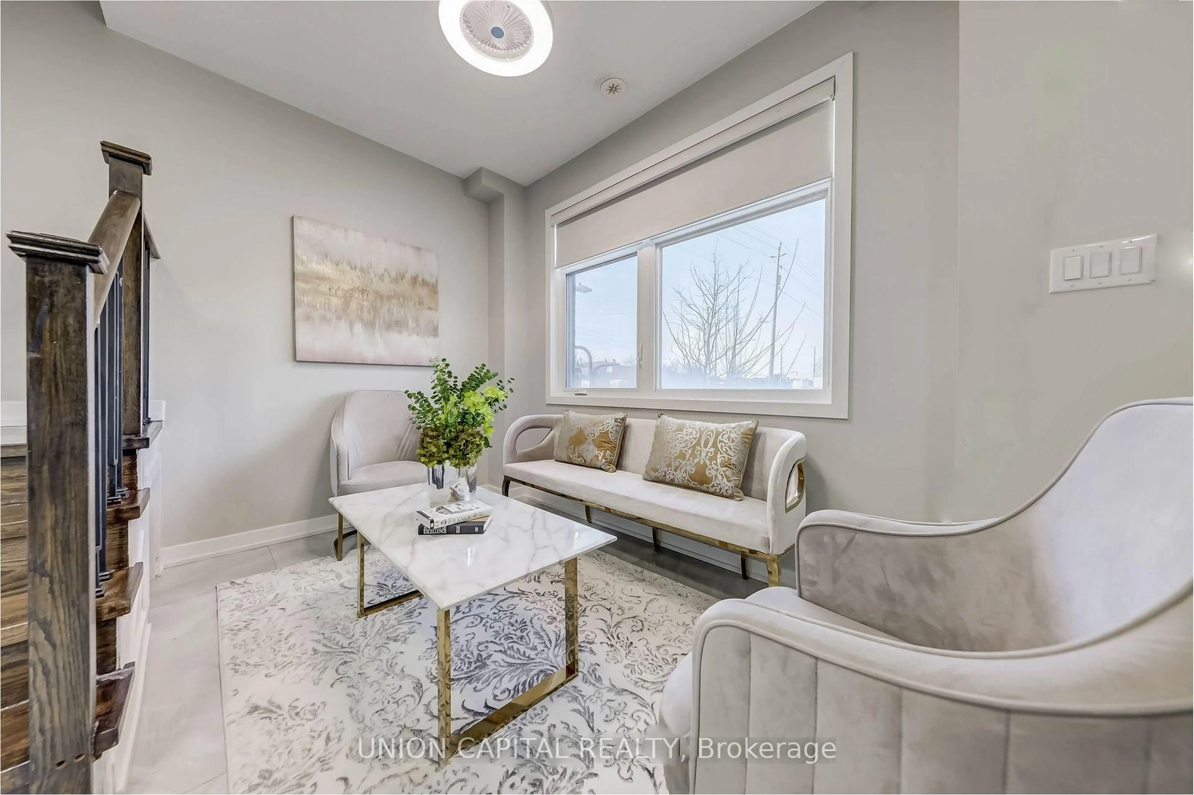 Living room with furniture, unknown for 22 Garneau St, Vaughan Ontario L4L 0M1