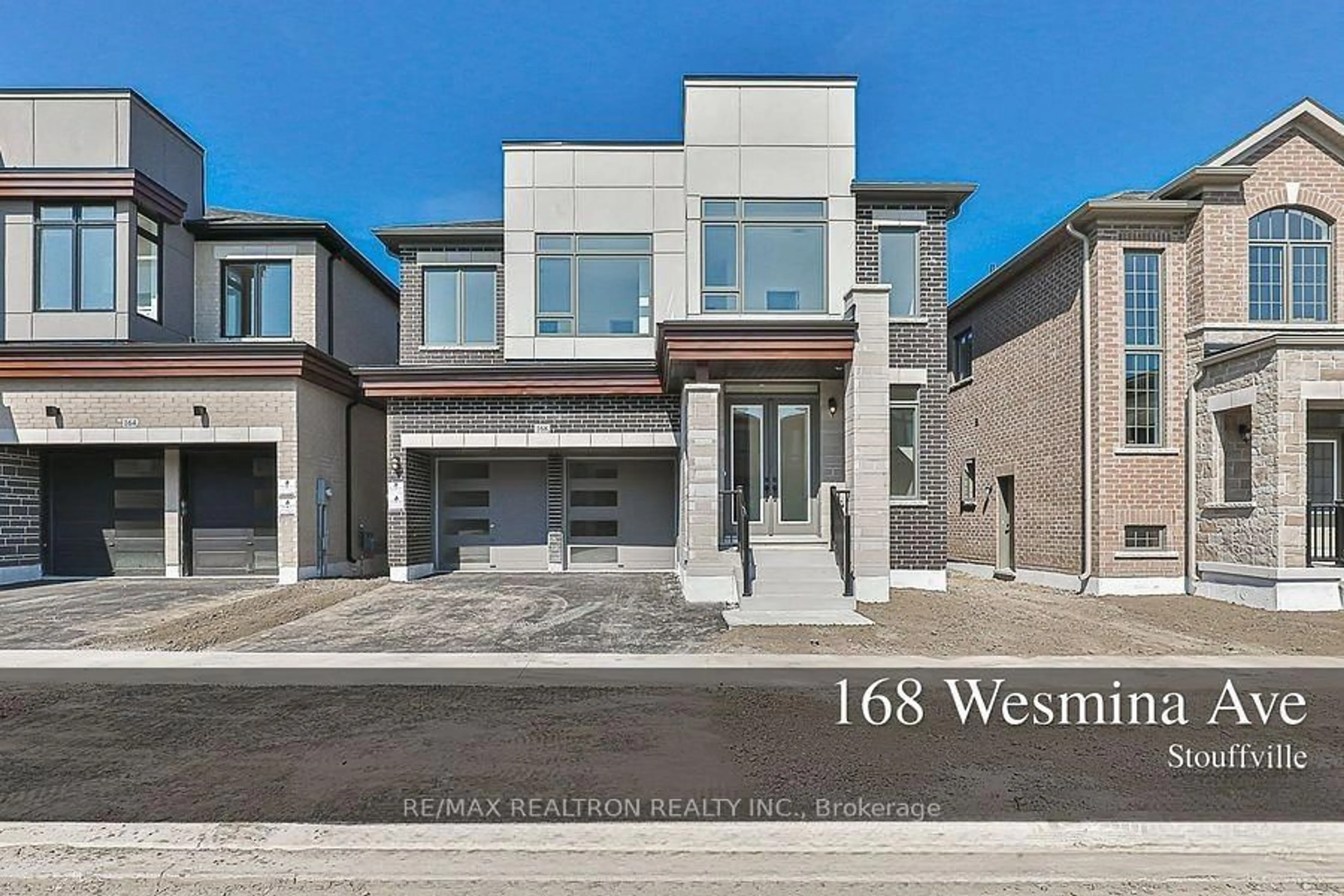 Home with brick exterior material, street for 168 Wesmina Ave, Whitchurch-Stouffville Ontario L4A 5A2
