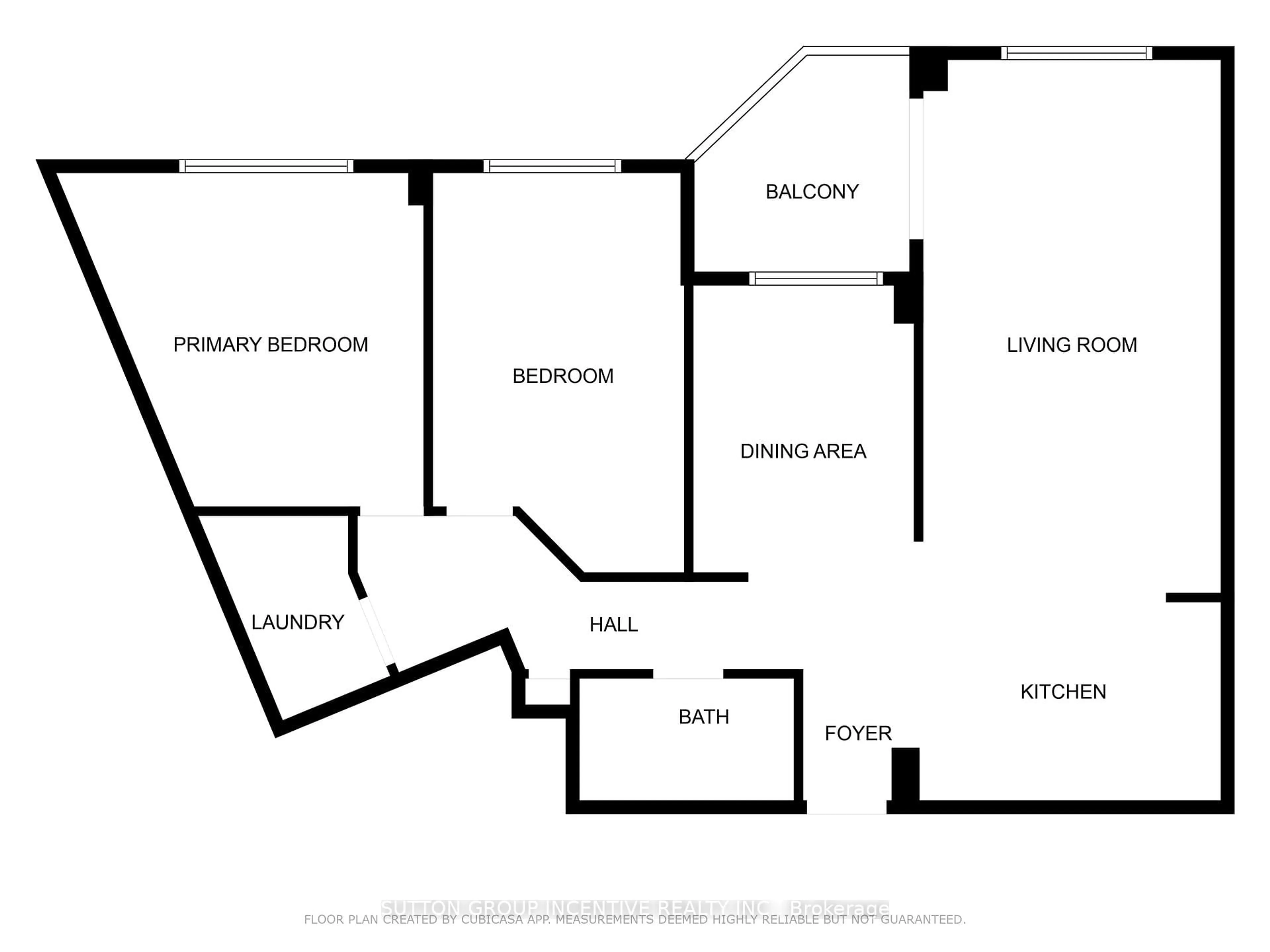 Floor plan for 260 Davis Dr #1007, Newmarket Ontario L3Y 7C3