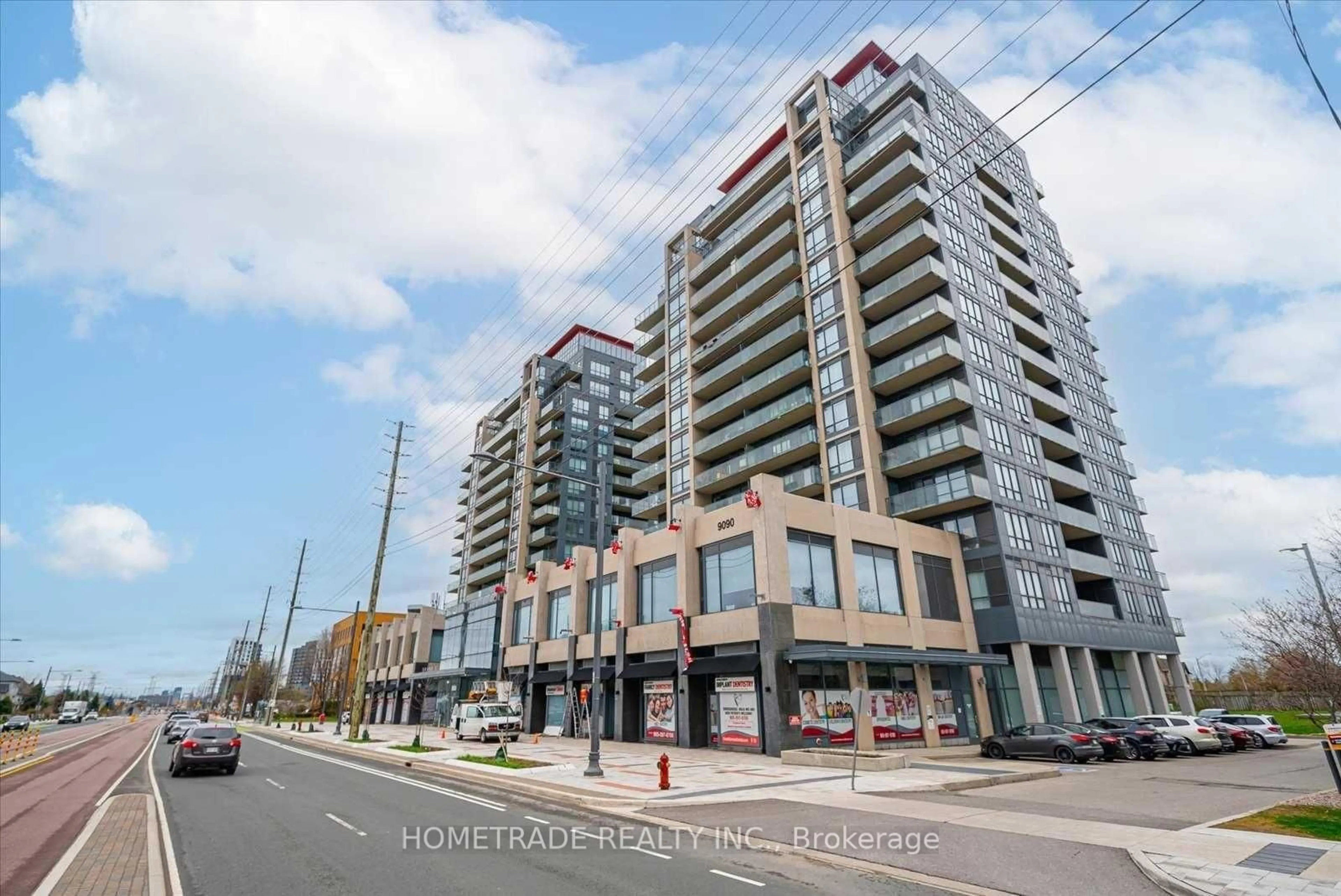 A pic from outside/outdoor area/front of a property/back of a property/a pic from drone, street for 9090 Yonge St #201B, Richmond Hill Ontario L4C 0Z1