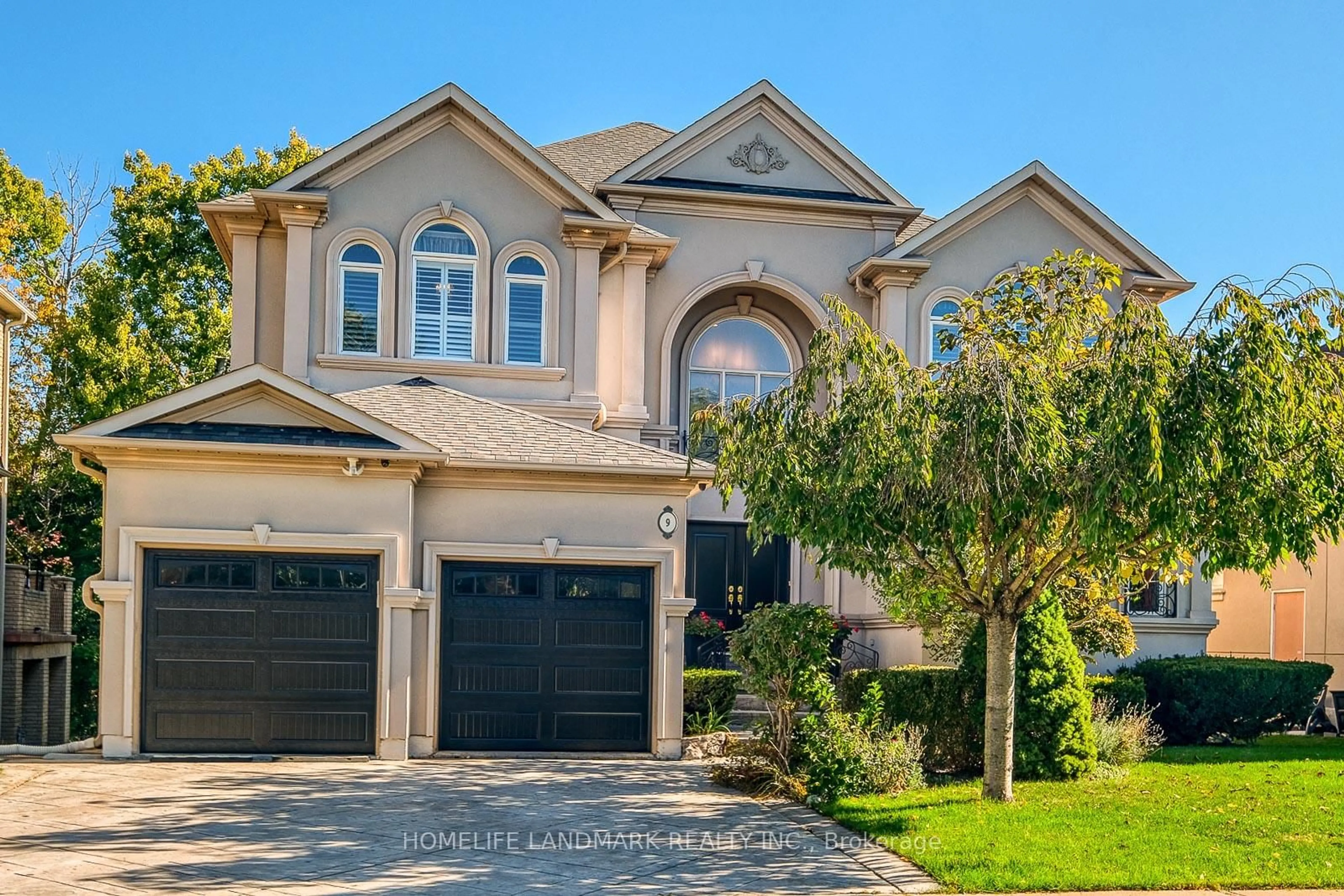 Home with brick exterior material, street for 9 Chantilly Cres, Richmond Hill Ontario L4C 0K1