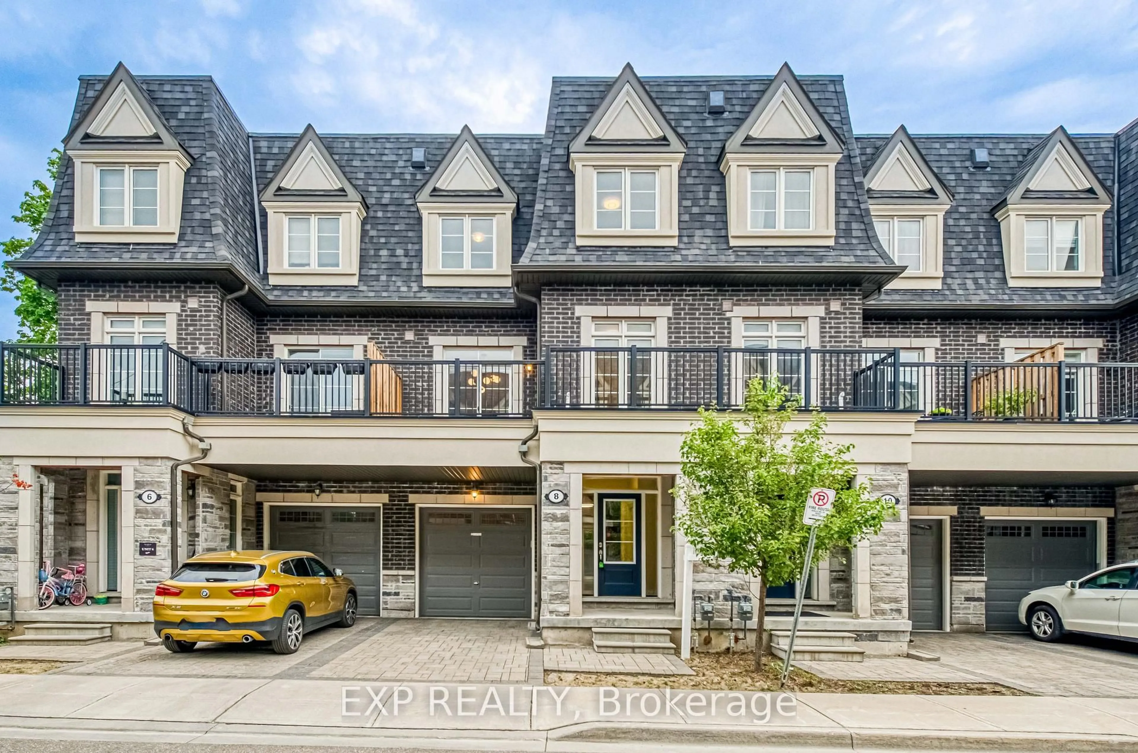 Home with brick exterior material, street for 8 Deep River Lane, Richmond Hill Ontario L4C 5S4