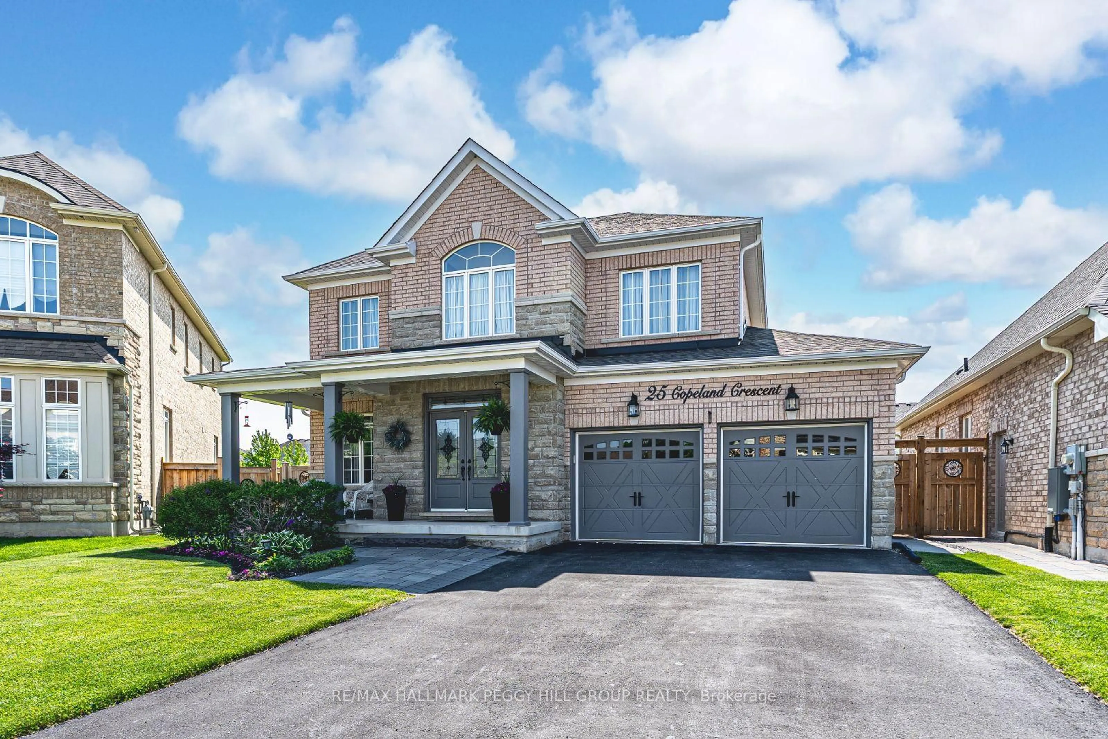 Home with brick exterior material, street for 25 Copeland Cres, Innisfil Ontario L0L 1L0
