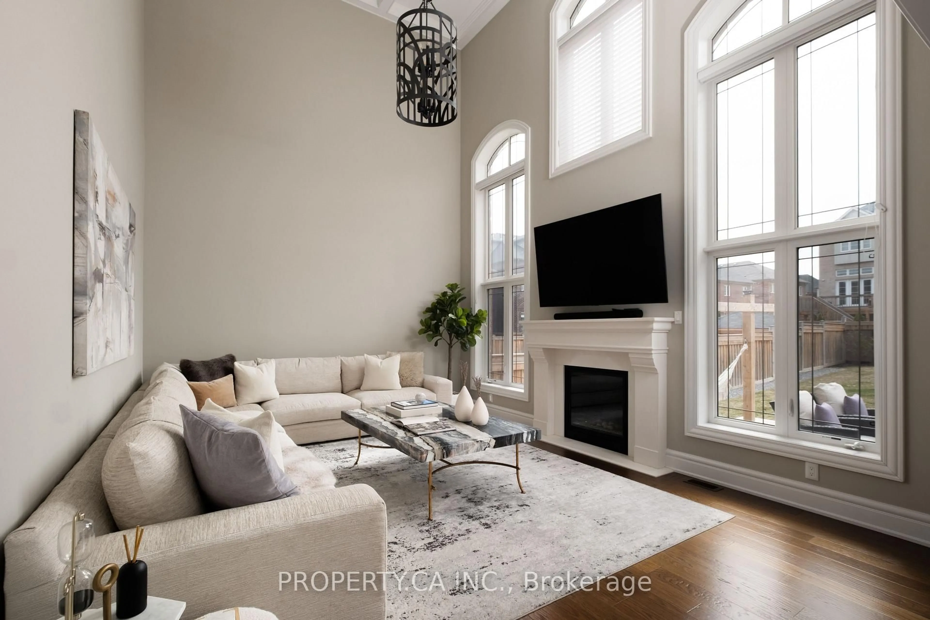 Living room with furniture, unknown for 52 Keatley Dr, Vaughan Ontario L6A 4Y3