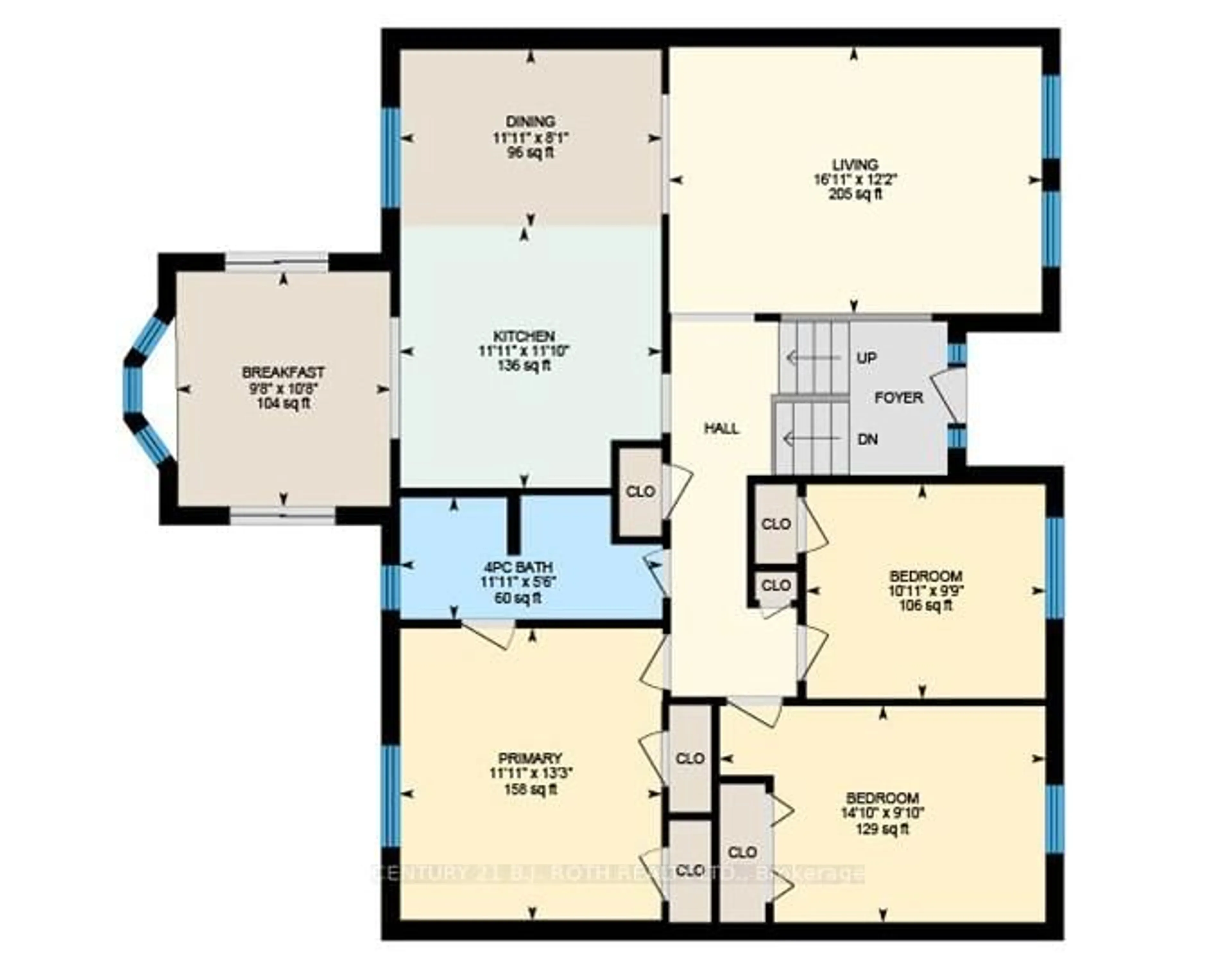 Floor plan for 174 Melbourne Dr, Bradford West Gwillimbury Ontario L3Z 2L5