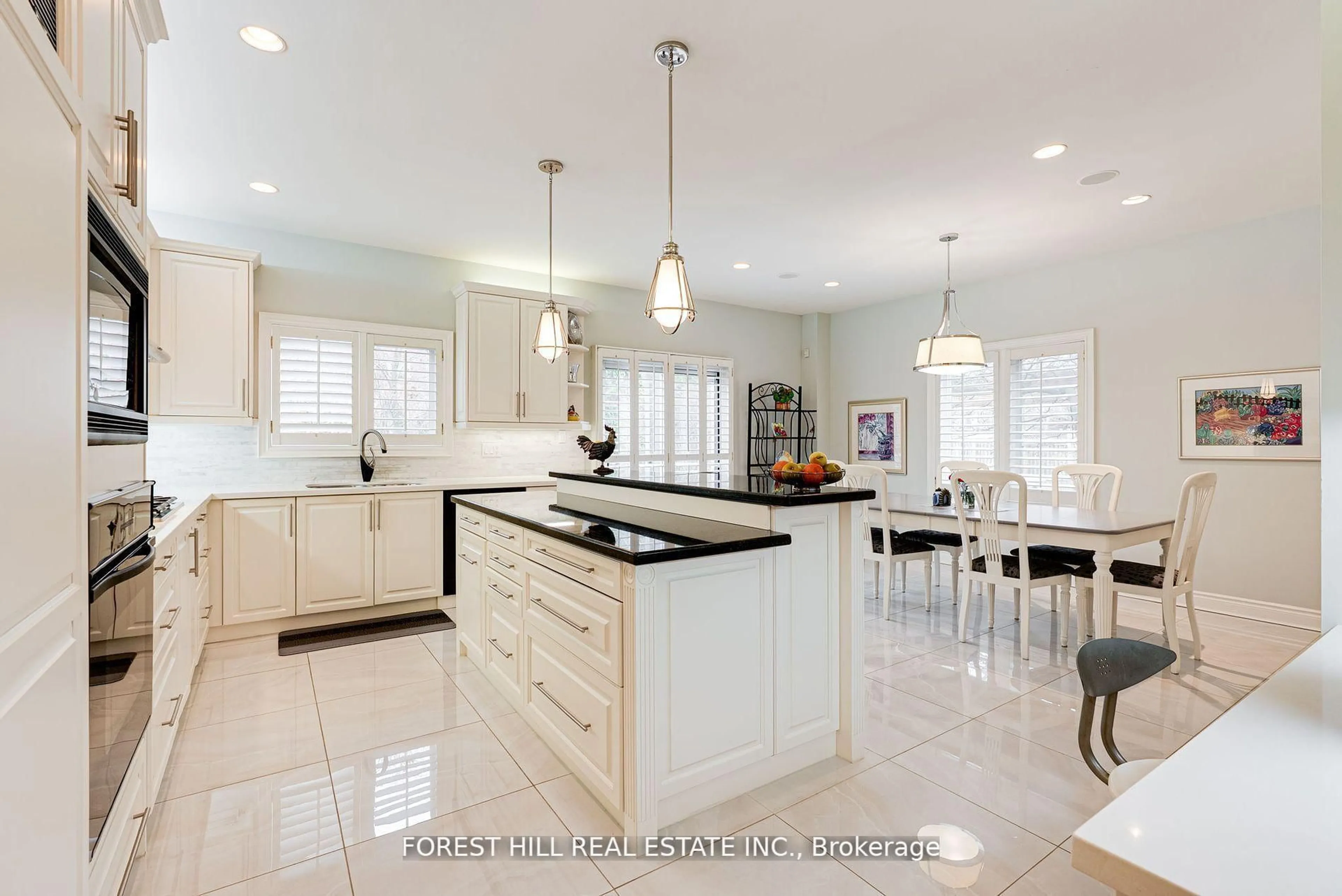 Contemporary kitchen, ceramic/tile floor for 66 Sanibel Cres, Vaughan Ontario L4J 8K7