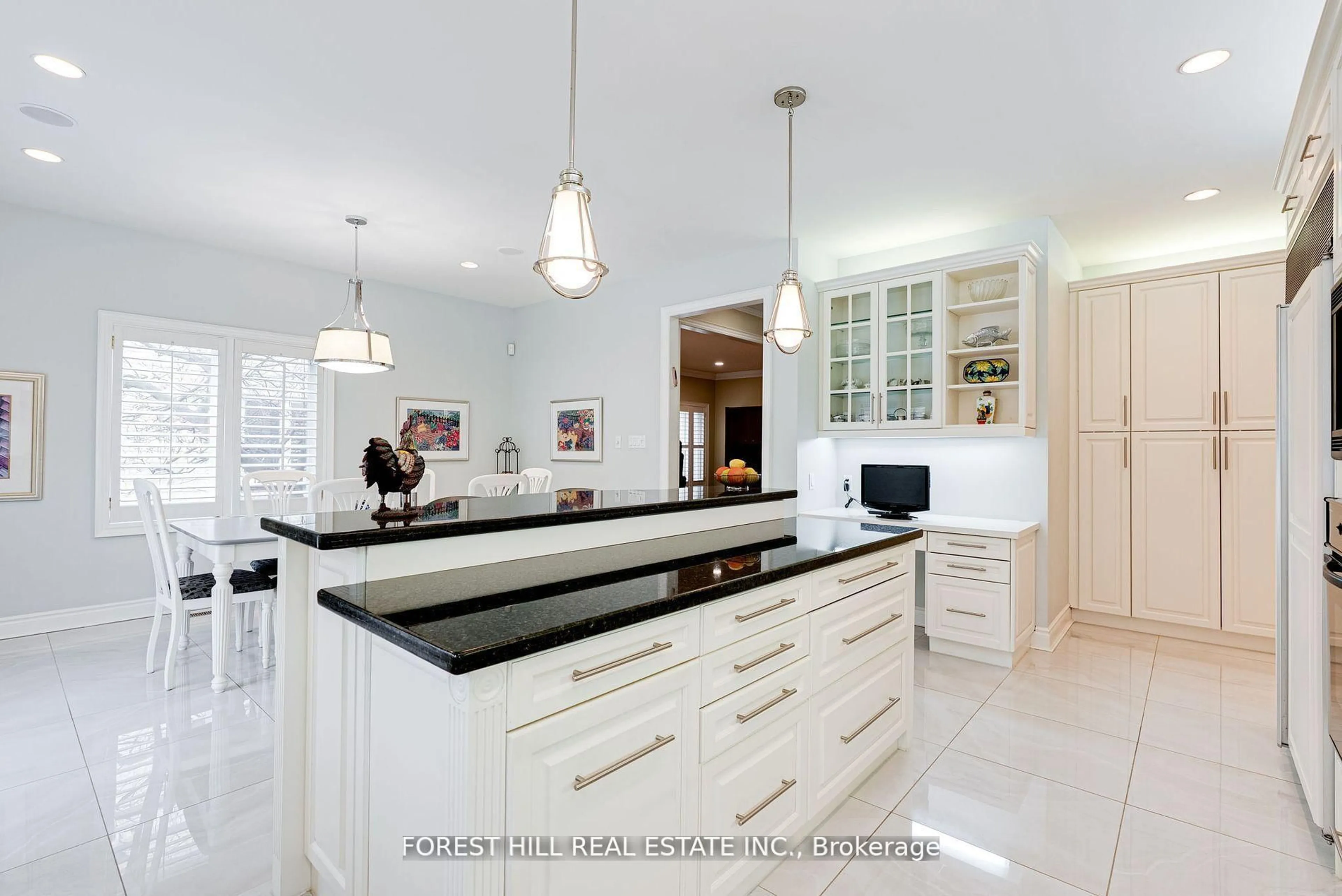 Contemporary kitchen, ceramic/tile floor for 66 Sanibel Cres, Vaughan Ontario L4J 8K7