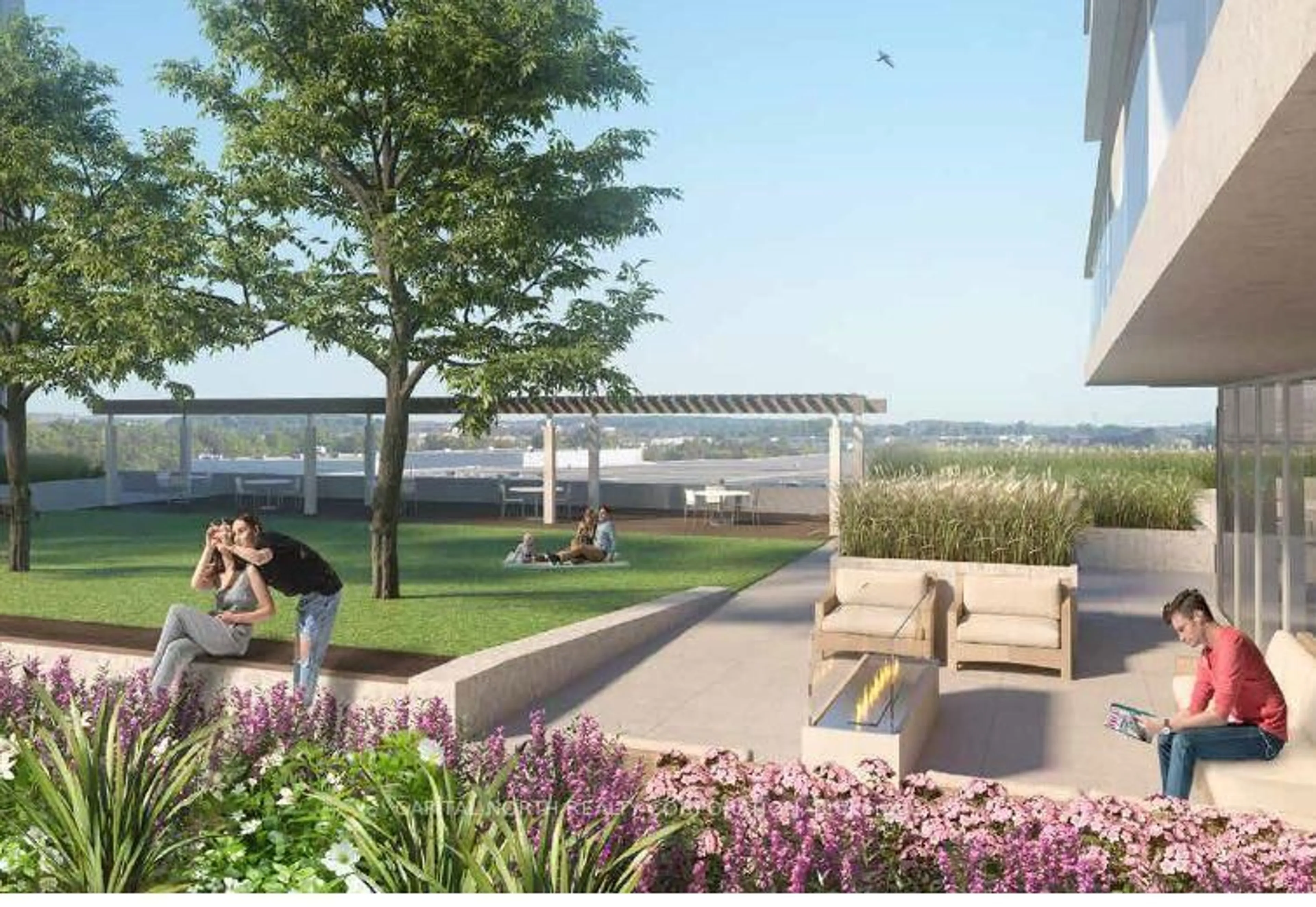Patio, water/lake/river/ocean view for 8960 Jane St #334, Vaughan Ontario L4K 2M9