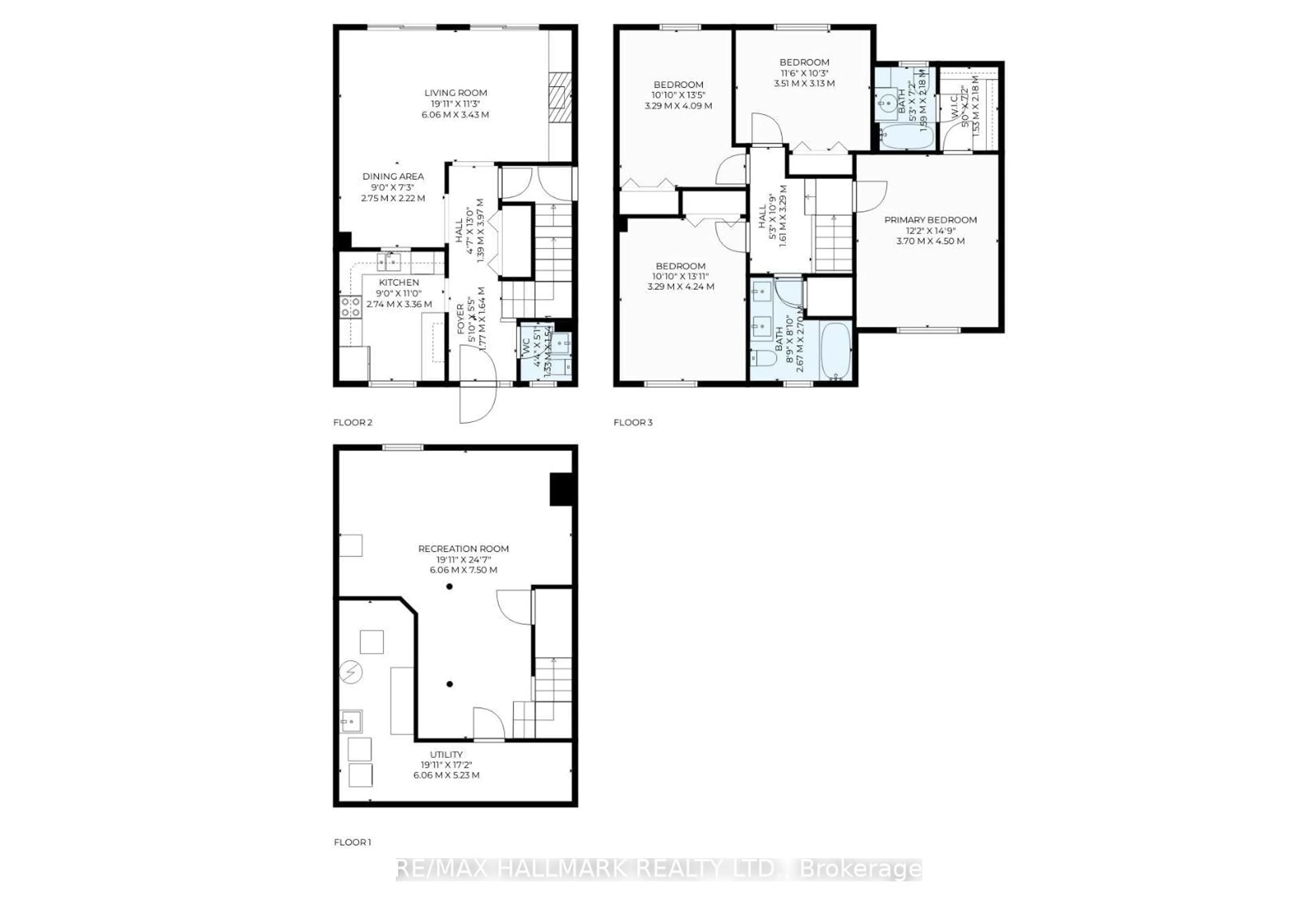 Floor plan for 28 Michael Dr, Richmond Hill Ontario L4C 5W7