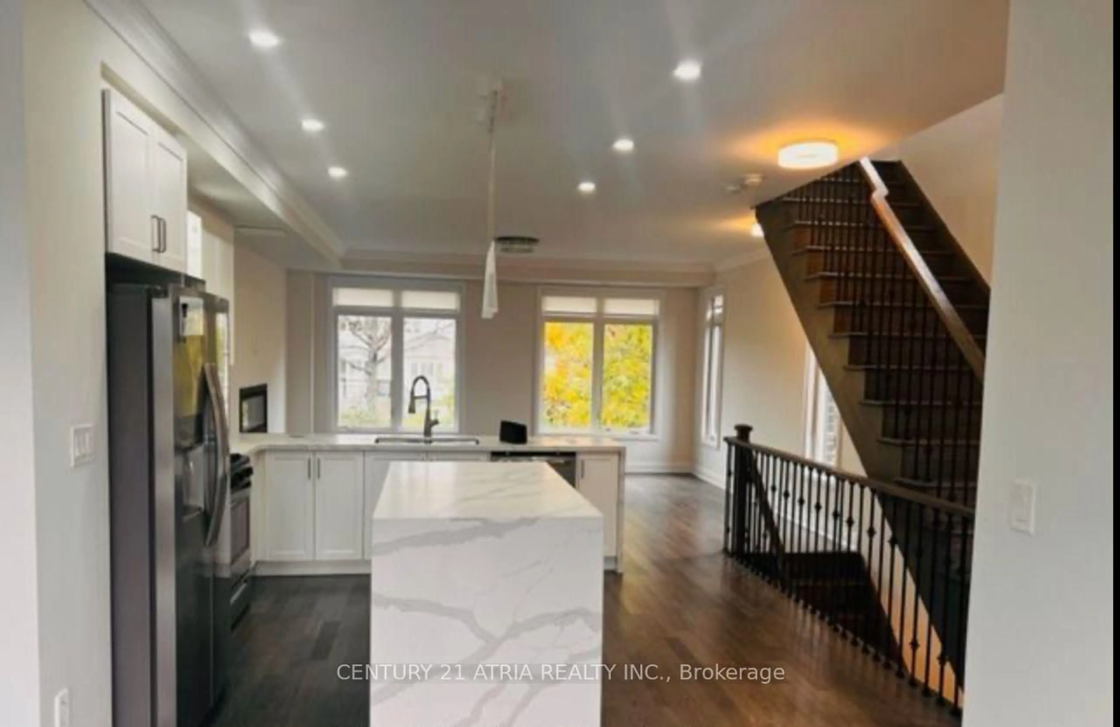 Open concept kitchen, unknown for 54 moneypenny Pl, Vaughan Ontario L4J 8B7