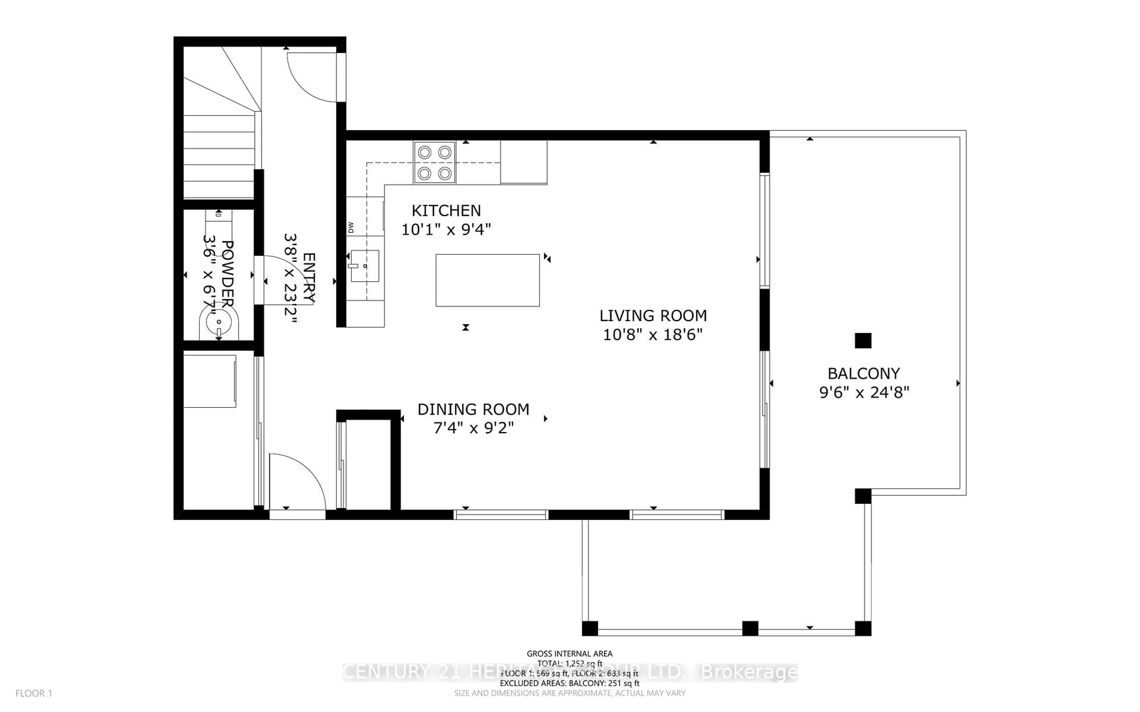 Floor plan for 200 Alex Gardner Circ #27, Aurora Ontario L4G 3G5