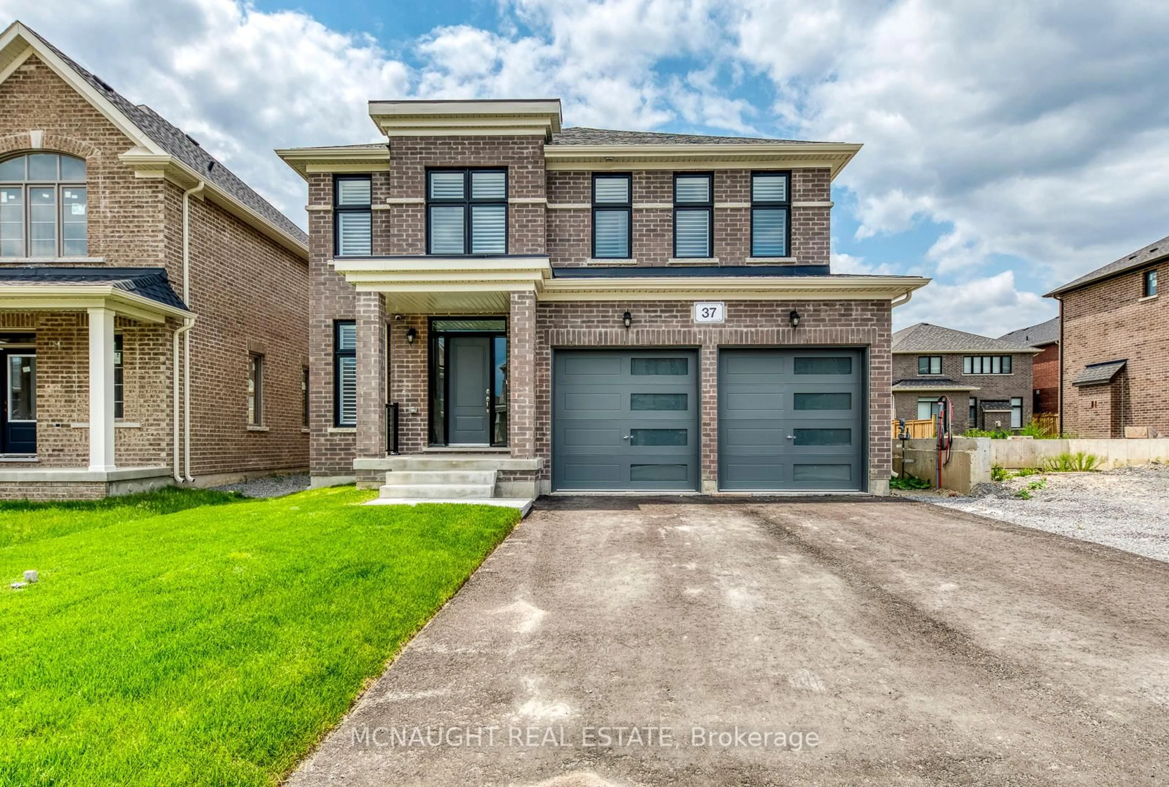 Home with brick exterior material, street for 37 Ainslie Hill Cres, Georgina Ontario L0E 1R0