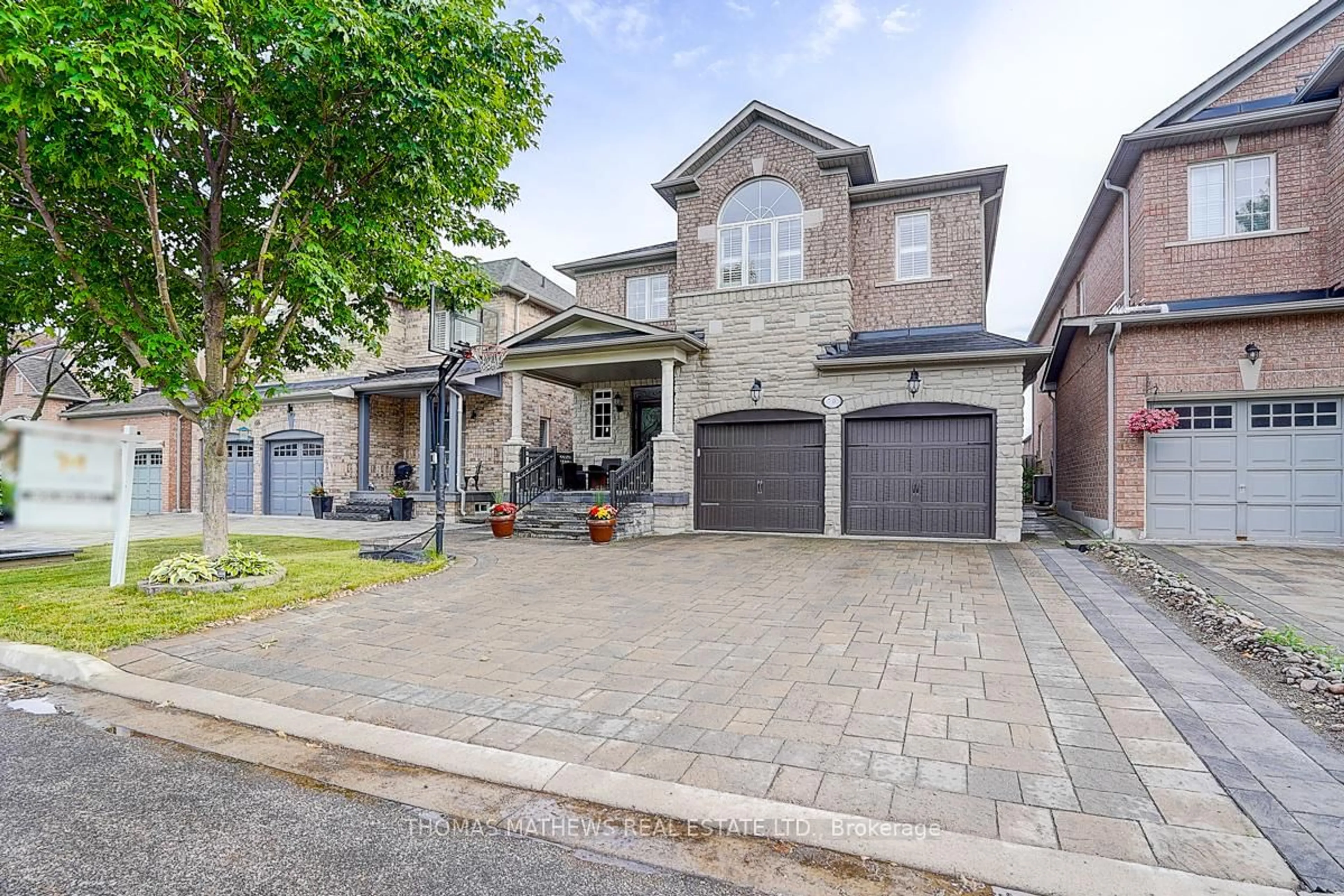 Home with brick exterior material, street for 70 Reginald Lamb Cres, Markham Ontario L6B 0B5