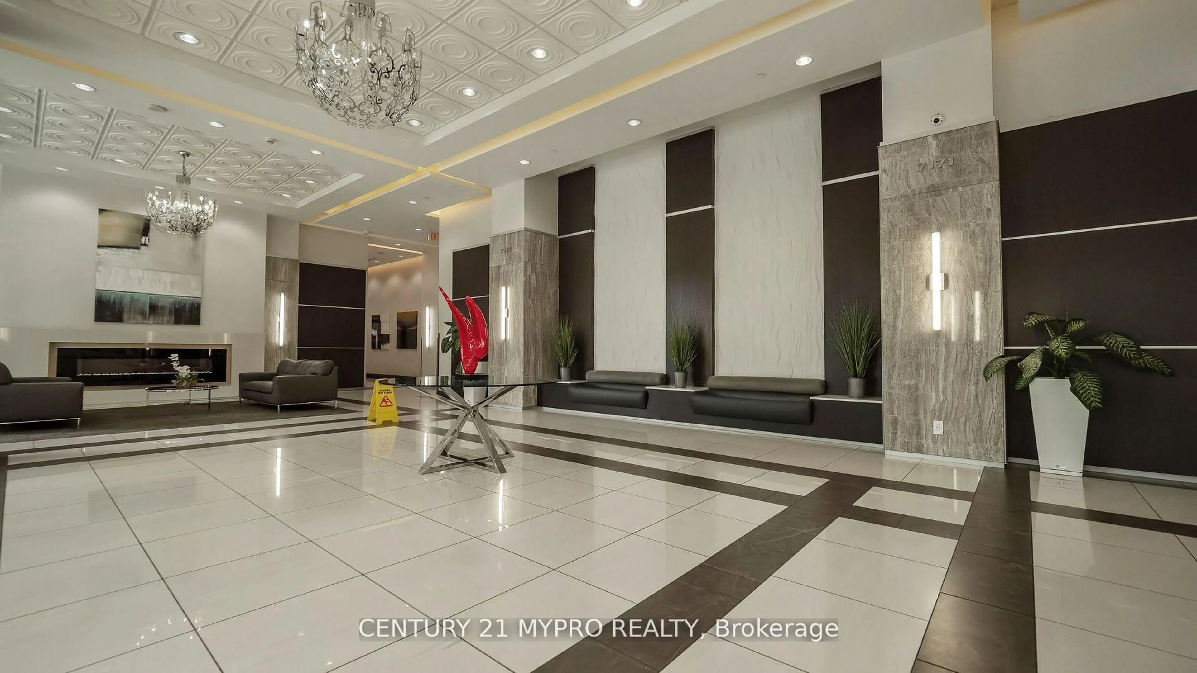 Lobby for 7171 Yonge St #2807, Markham Ontario L3T 0C5