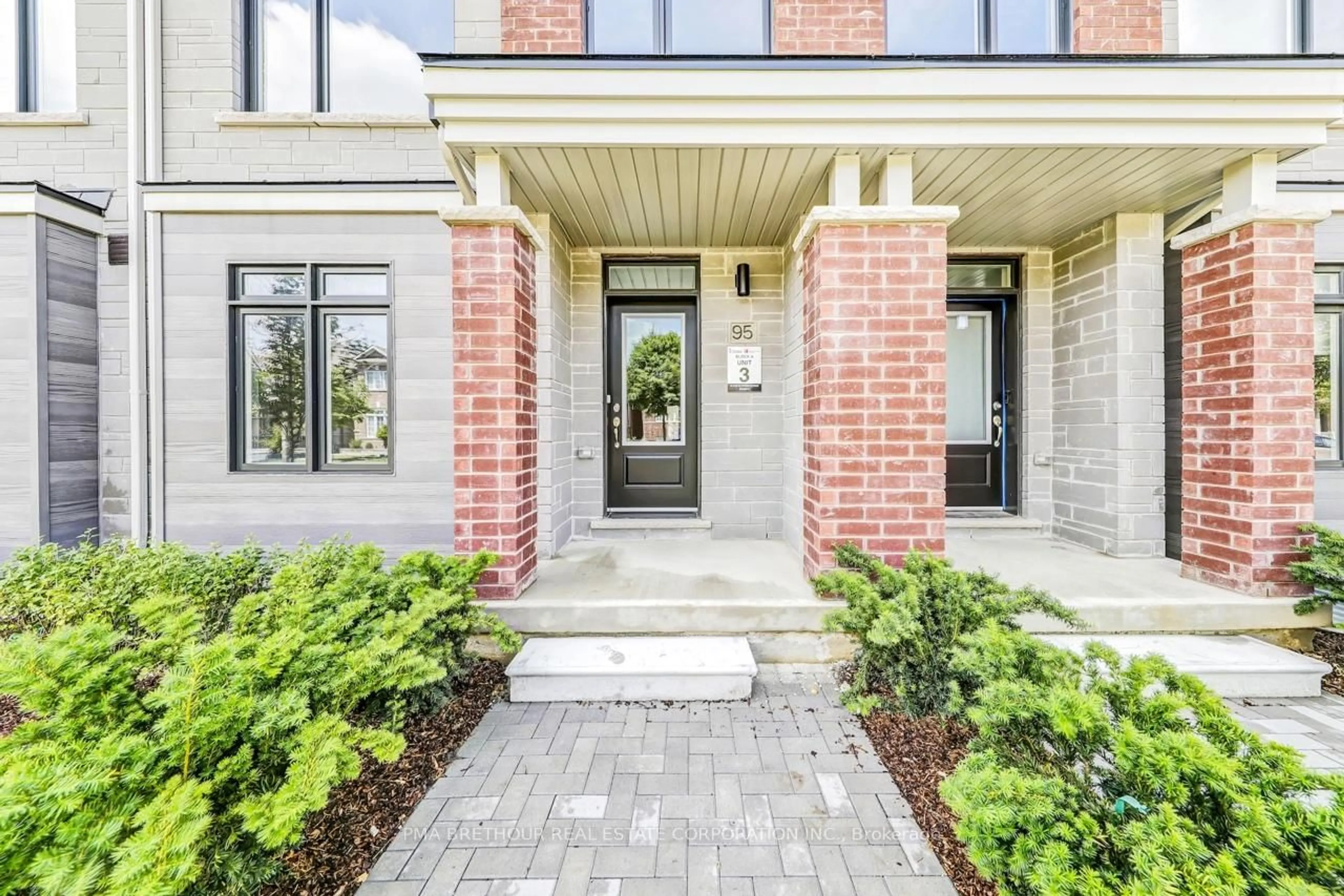 Home with brick exterior material, street for 95 Rustle Woods Ave, Markham Ontario L6B 0V2