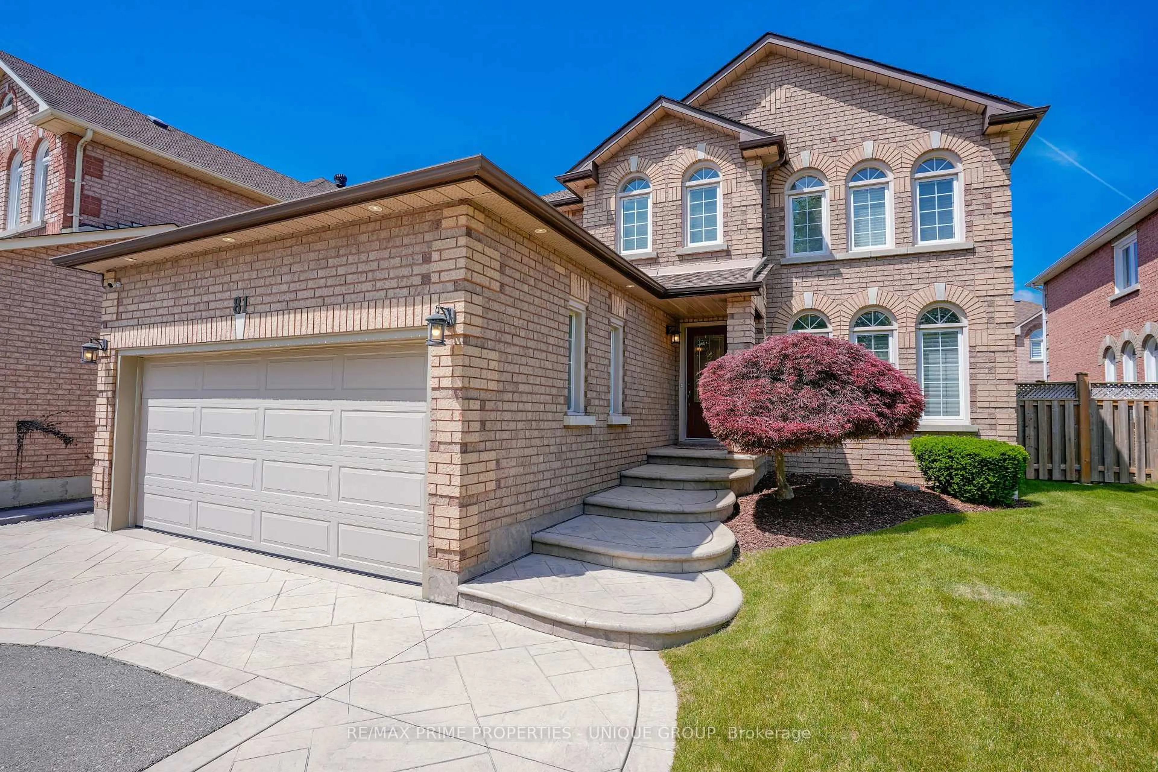 Home with brick exterior material, street for 81 DEIB Cres, Markham Ontario L3S 3W5