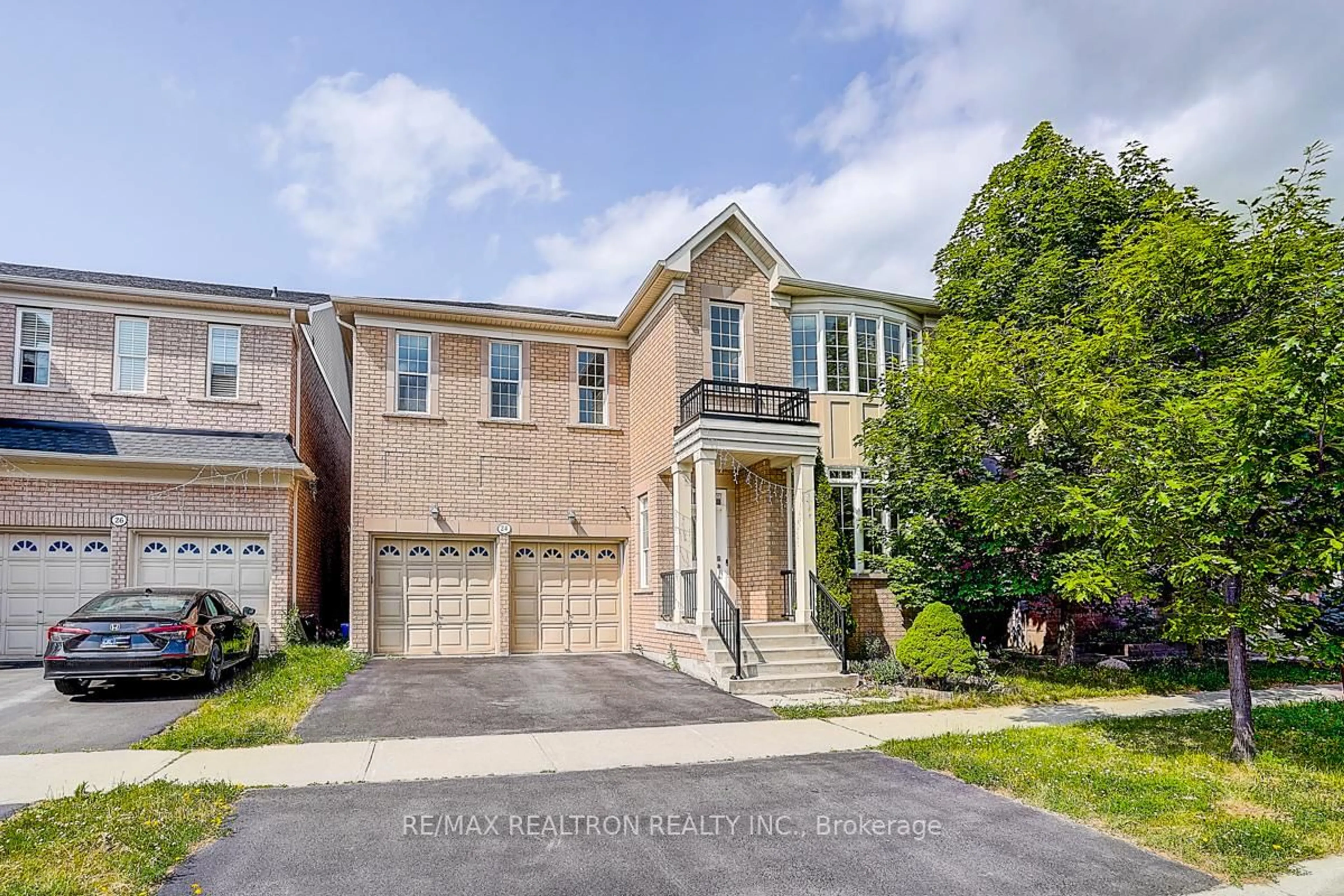 Home with brick exterior material, street for 24 Valmont Ave, Richmond Hill Ontario L4E 0P9