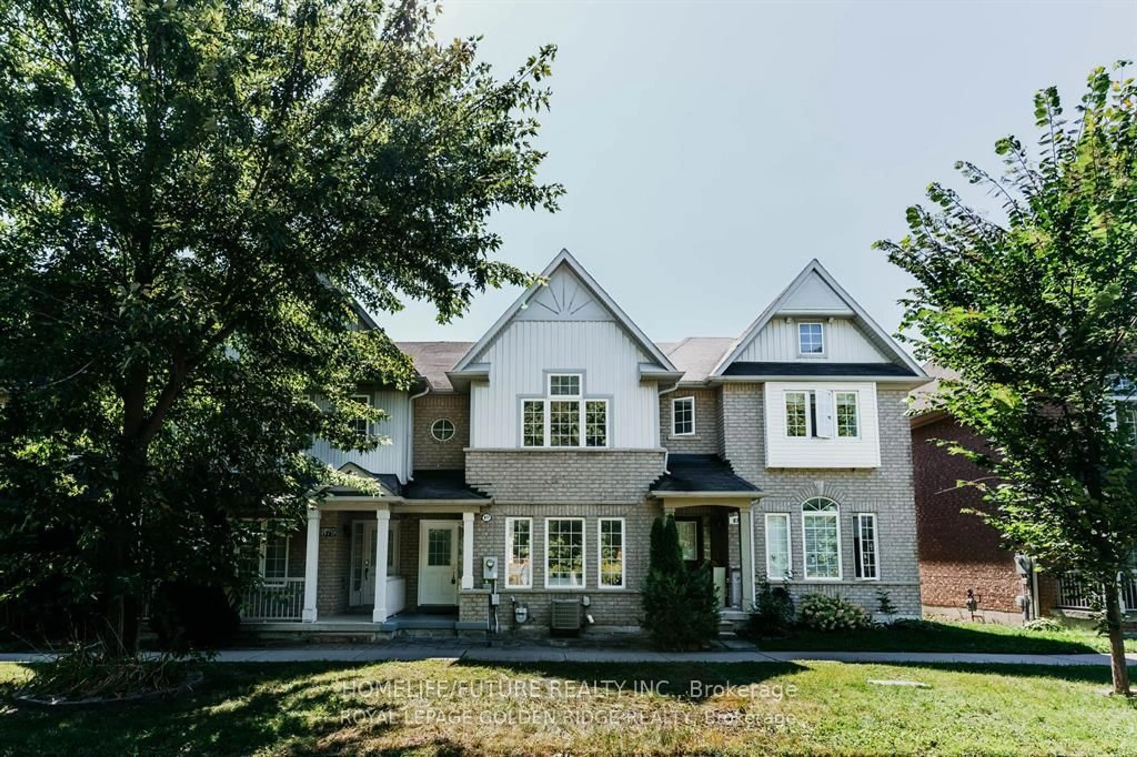 Home with brick exterior material, street for 877 Bur Oak Ave, Markham Ontario L6E 1W8
