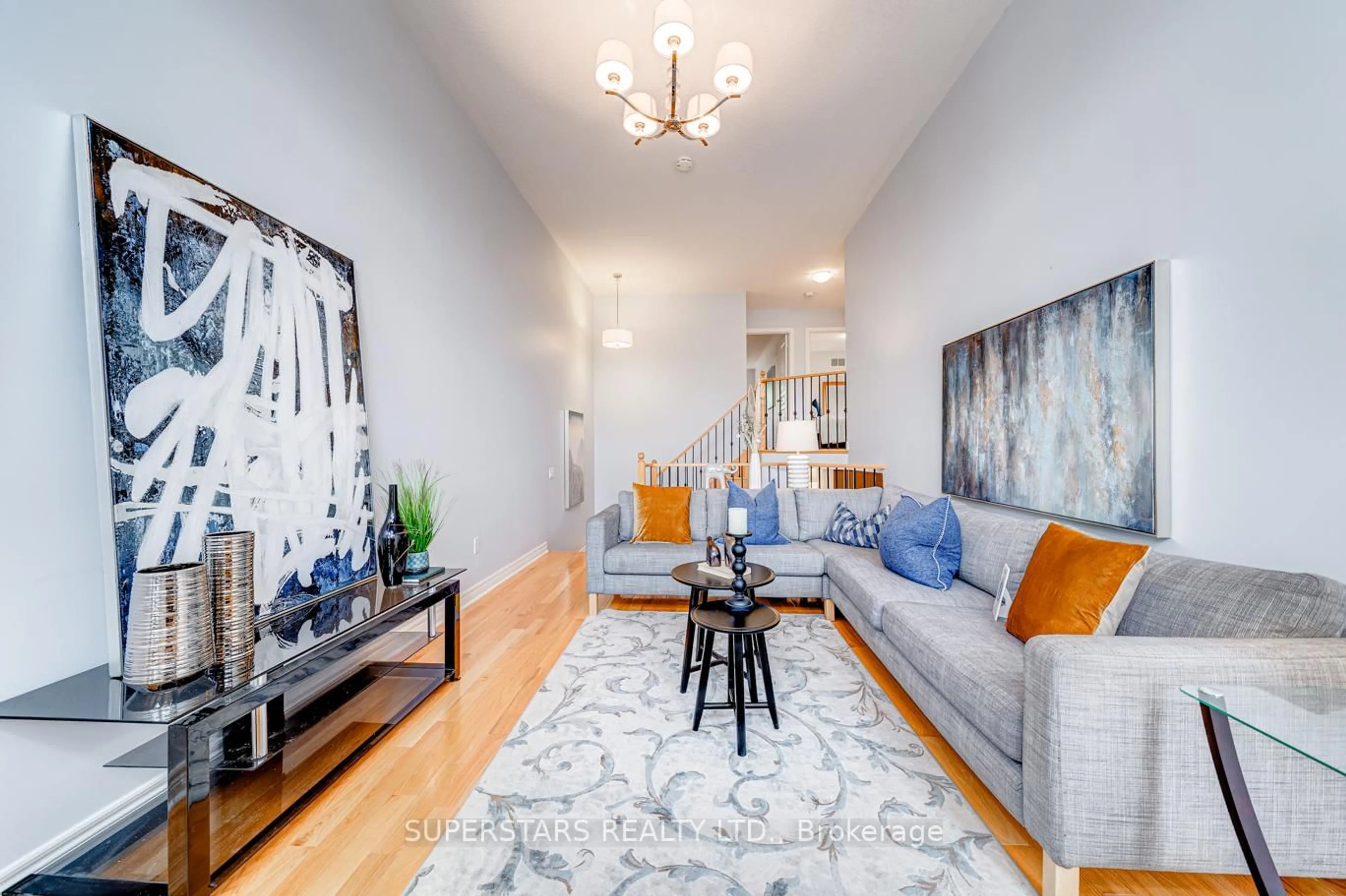Living room with furniture, unknown for 59 Honey Glen Ave, Markham Ontario L6B 0T9