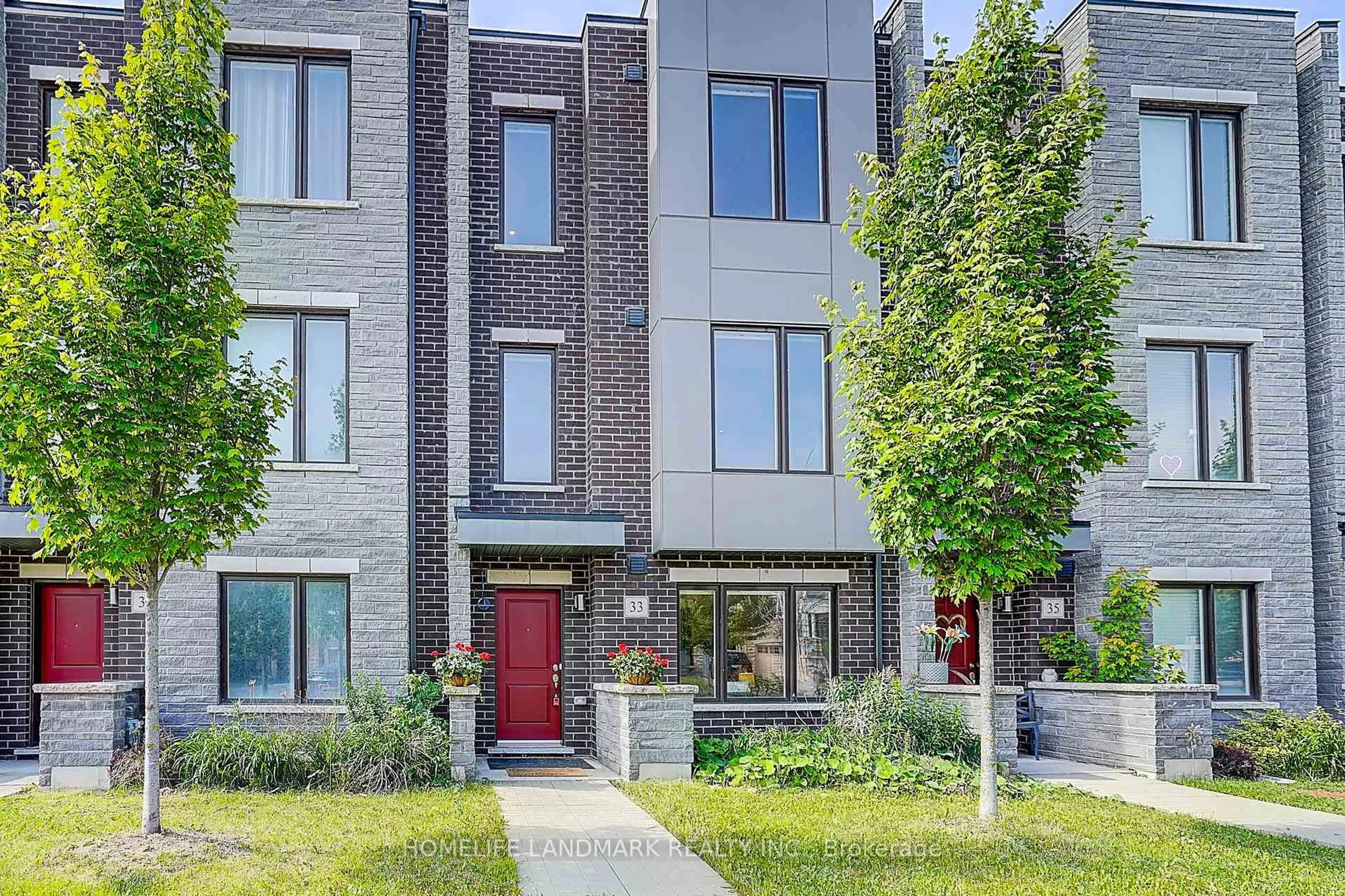 Home with brick exterior material, street for 33 George Kirby St, Vaughan Ontario L6A 0K5