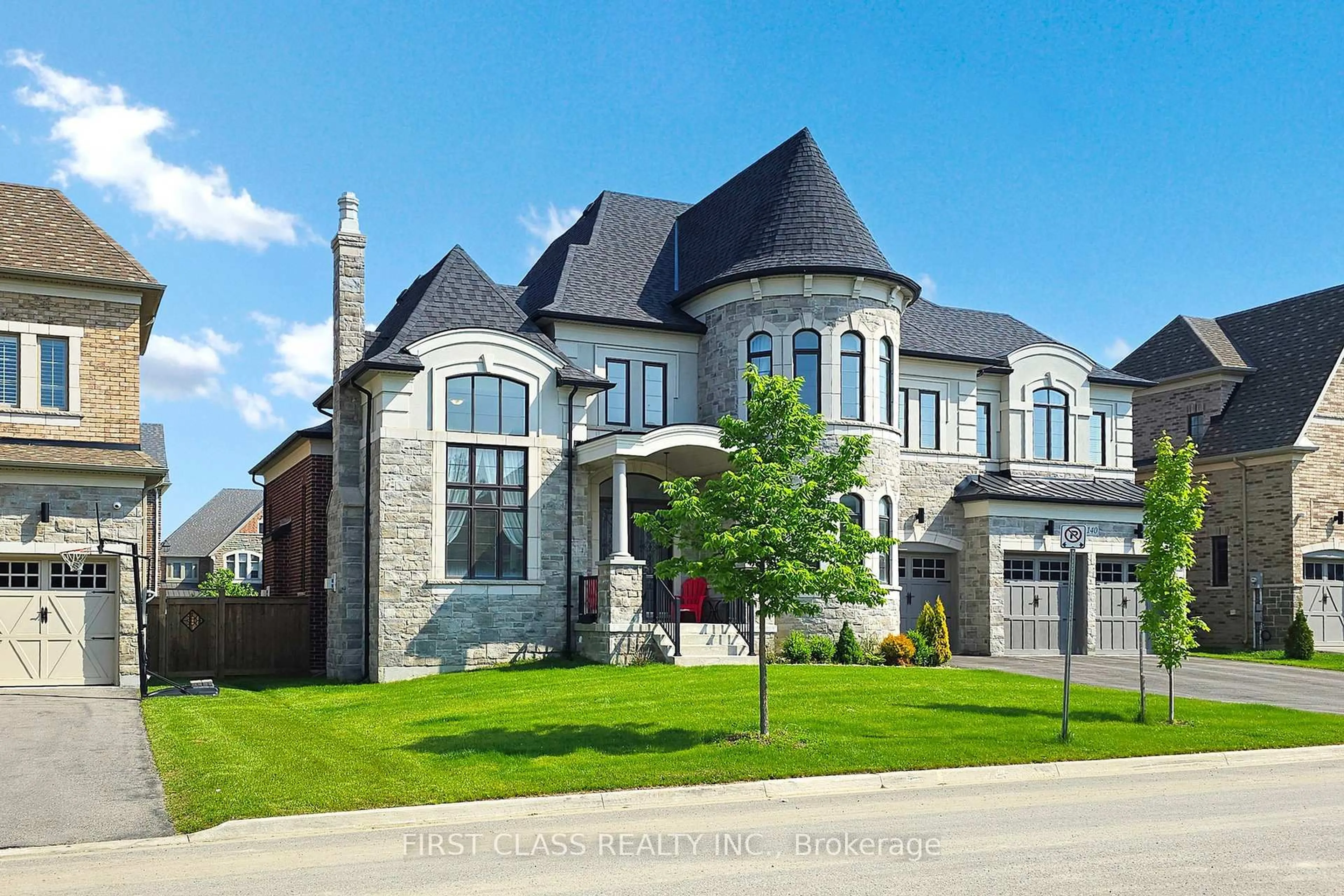 Home with brick exterior material, street for 140 ELMERS Lane, King Ontario L7B 0P5