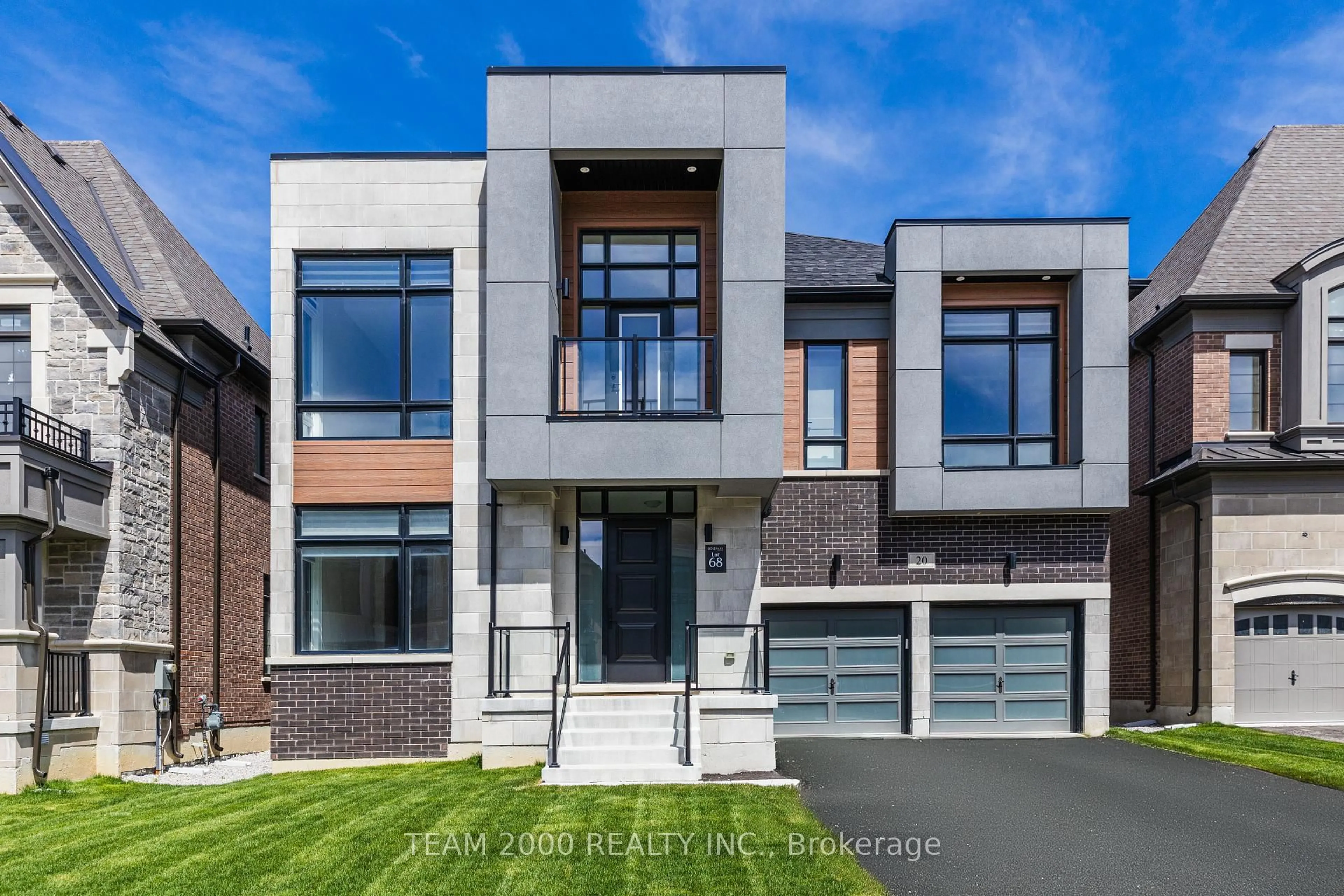 Home with brick exterior material, street for 20 Terravista St, Vaughan Ontario L3L 0B5