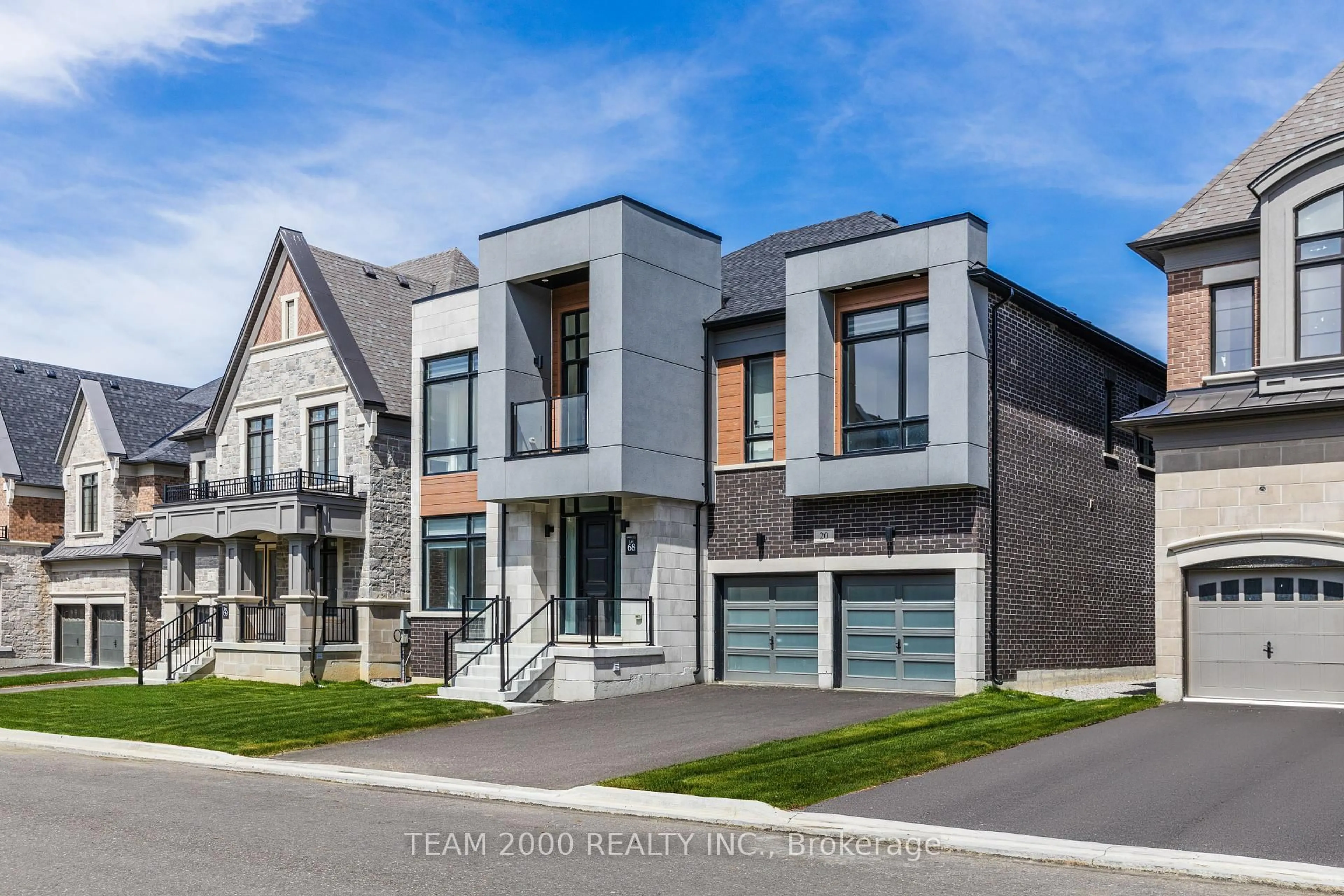 Home with brick exterior material, street for 20 Terravista St, Vaughan Ontario L3L 0B5